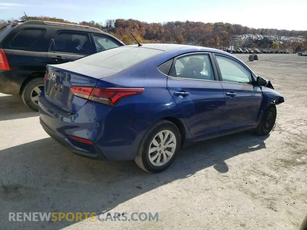 3 Photograph of a damaged car 3KPC24A65ME132265 HYUNDAI ACCENT 2021