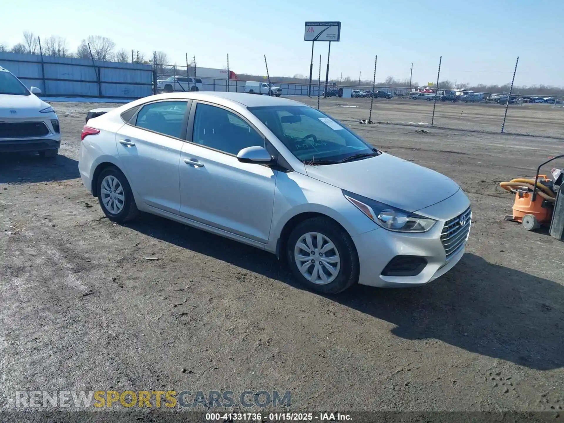 1 Photograph of a damaged car 3KPC24A65ME139281 HYUNDAI ACCENT 2021
