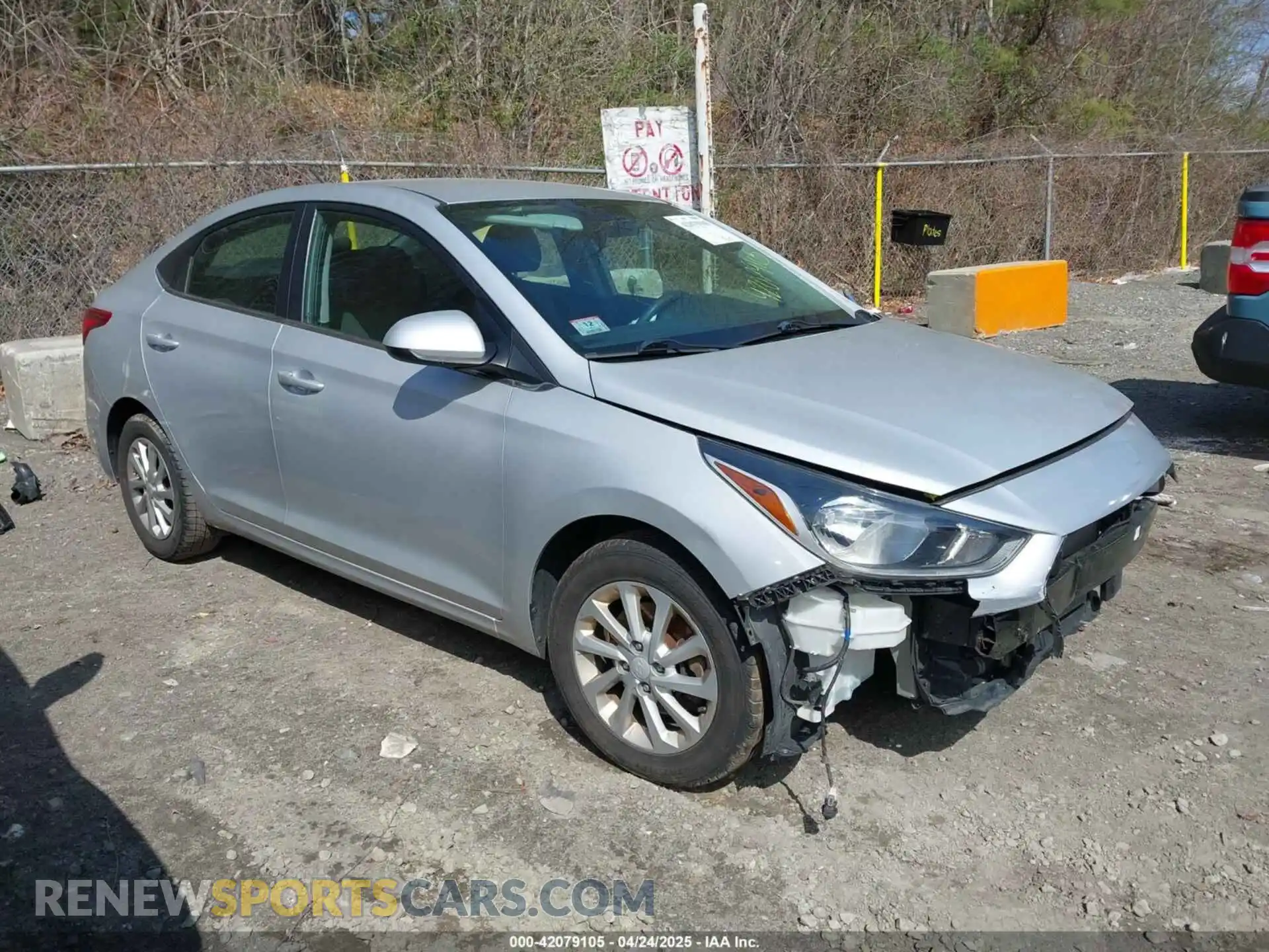 1 Фотография поврежденного автомобиля 3KPC24A66ME146496 HYUNDAI ACCENT 2021