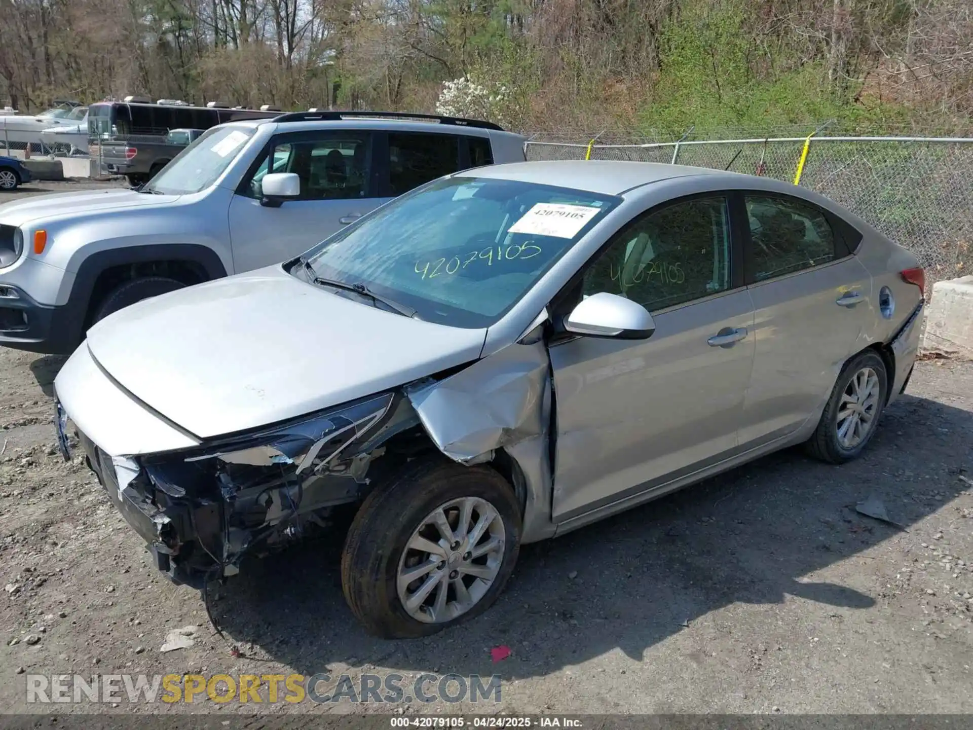 2 Фотография поврежденного автомобиля 3KPC24A66ME146496 HYUNDAI ACCENT 2021