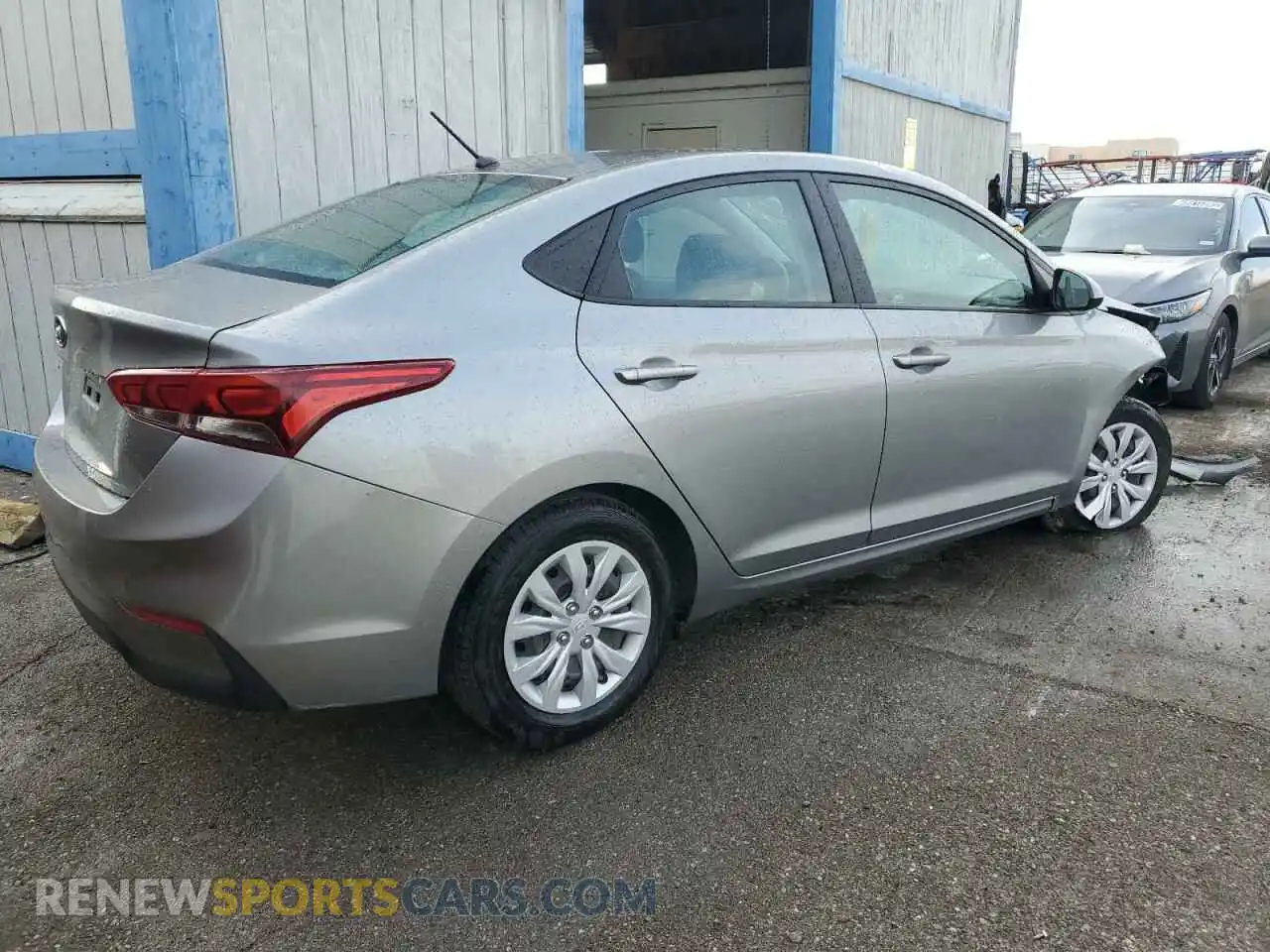 3 Photograph of a damaged car 3KPC24A66ME149348 HYUNDAI ACCENT 2021