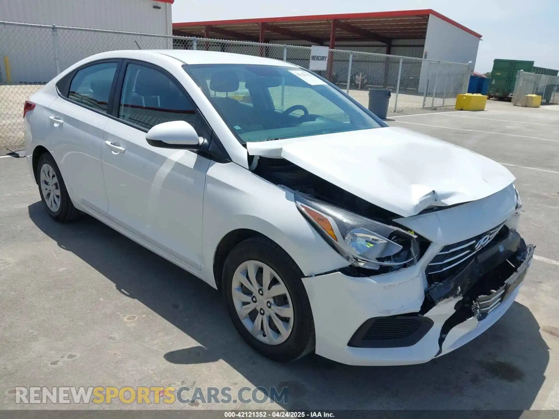 1 Фотография поврежденного автомобиля 3KPC24A66ME153125 HYUNDAI ACCENT 2021