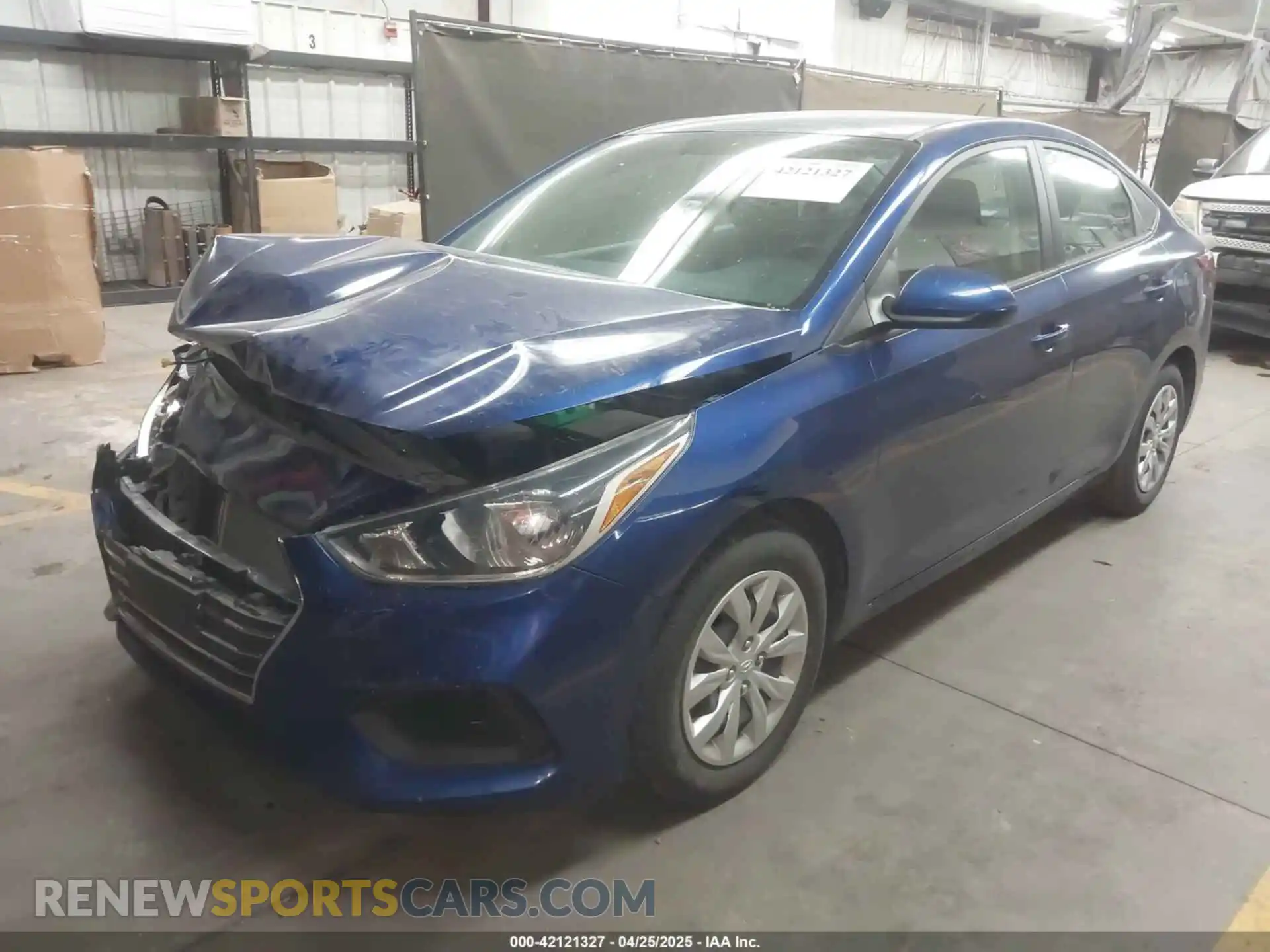 2 Фотография поврежденного автомобиля 3KPC24A67ME139394 HYUNDAI ACCENT 2021