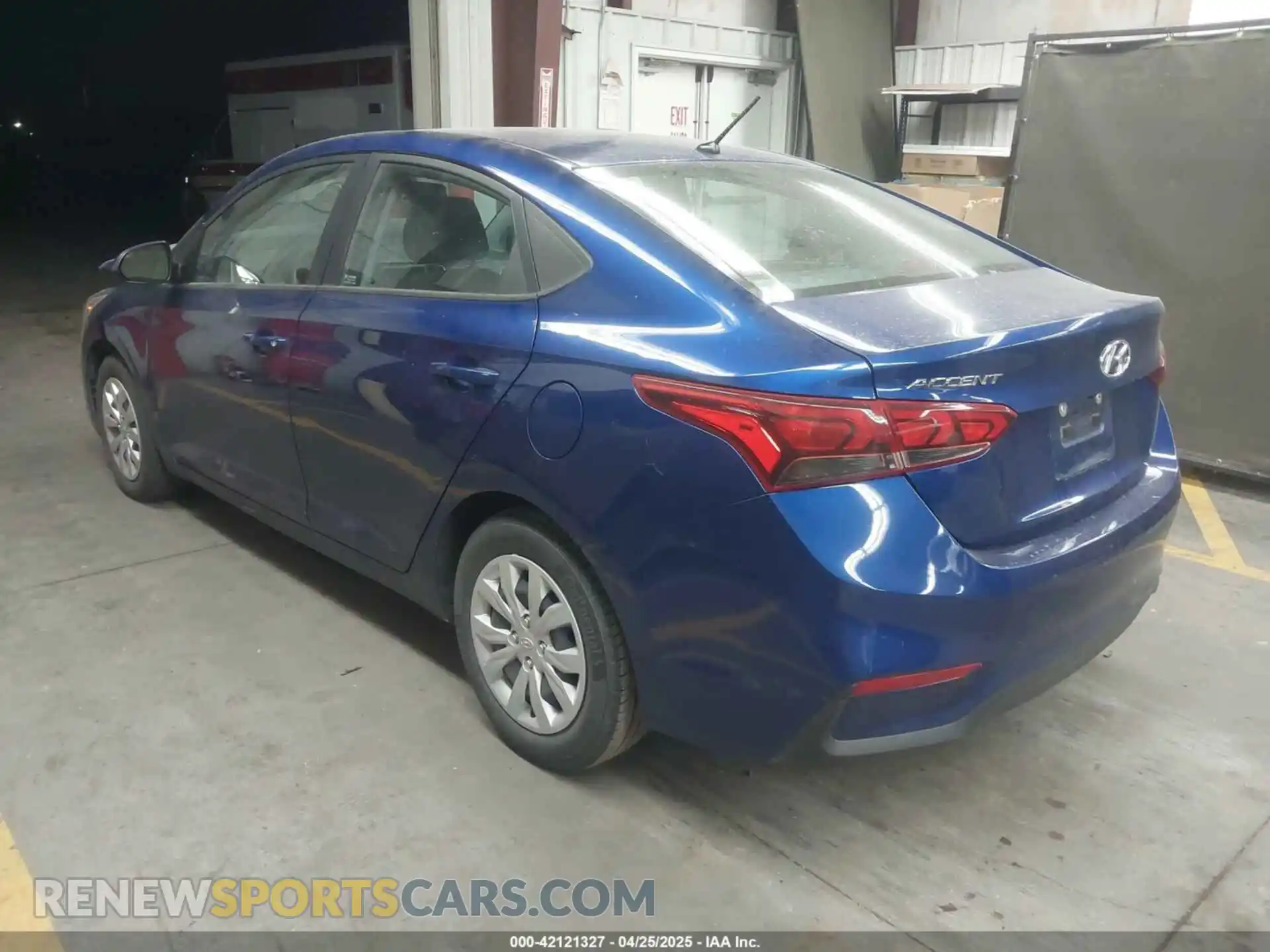 3 Фотография поврежденного автомобиля 3KPC24A67ME139394 HYUNDAI ACCENT 2021