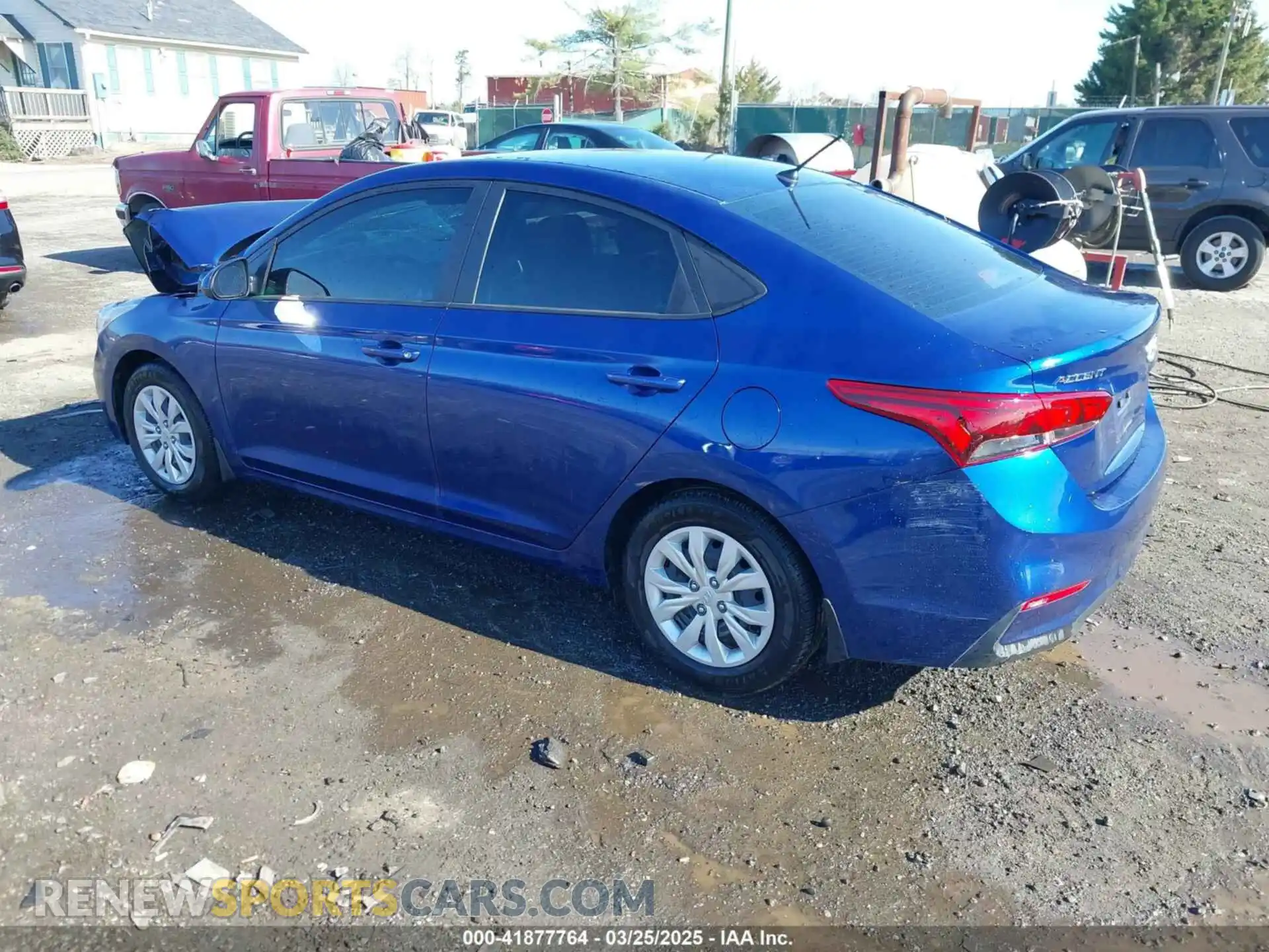 3 Photograph of a damaged car 3KPC24A68ME142126 HYUNDAI ACCENT 2021