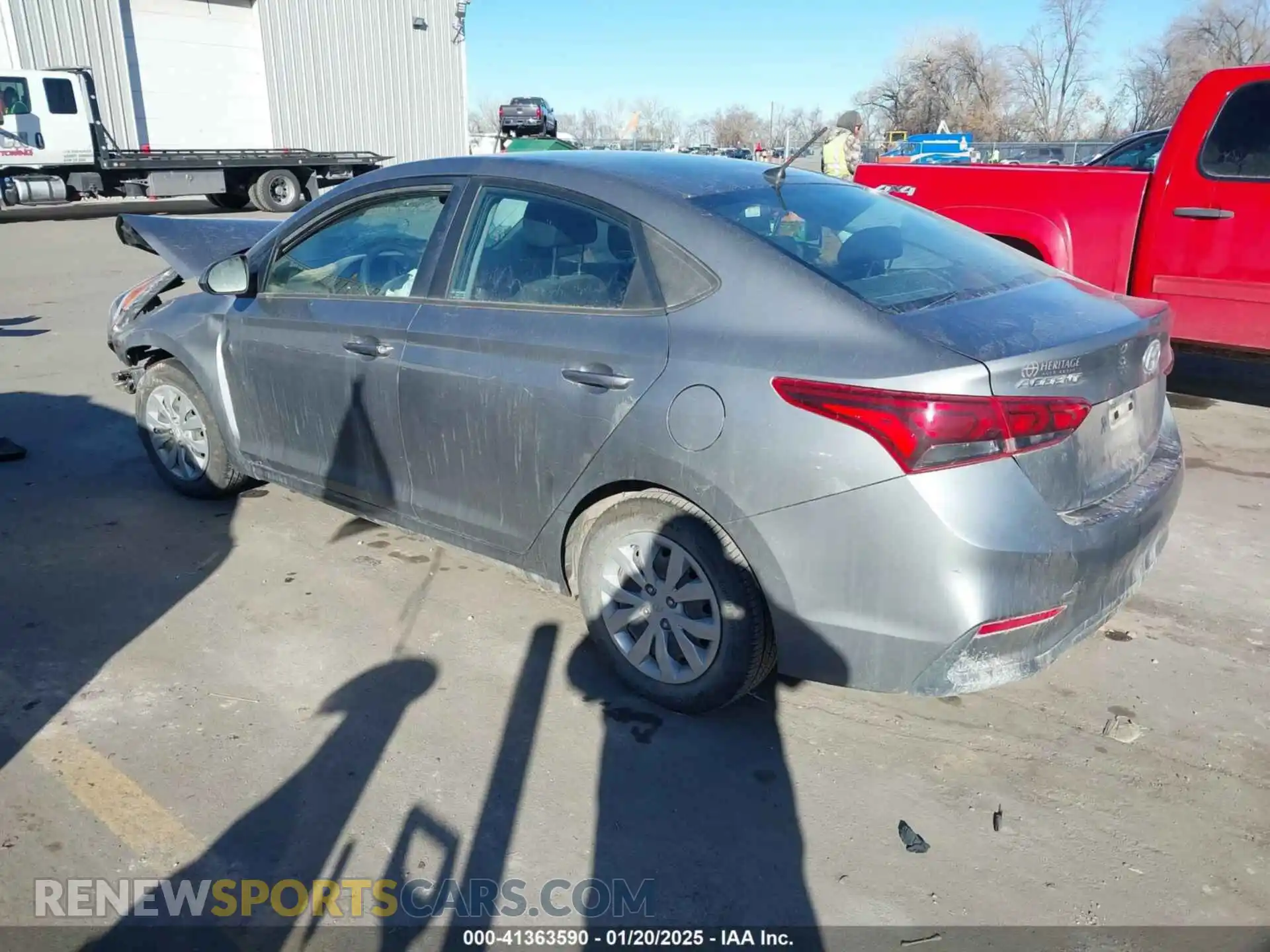 3 Фотография поврежденного автомобиля 3KPC24A68ME146936 HYUNDAI ACCENT 2021