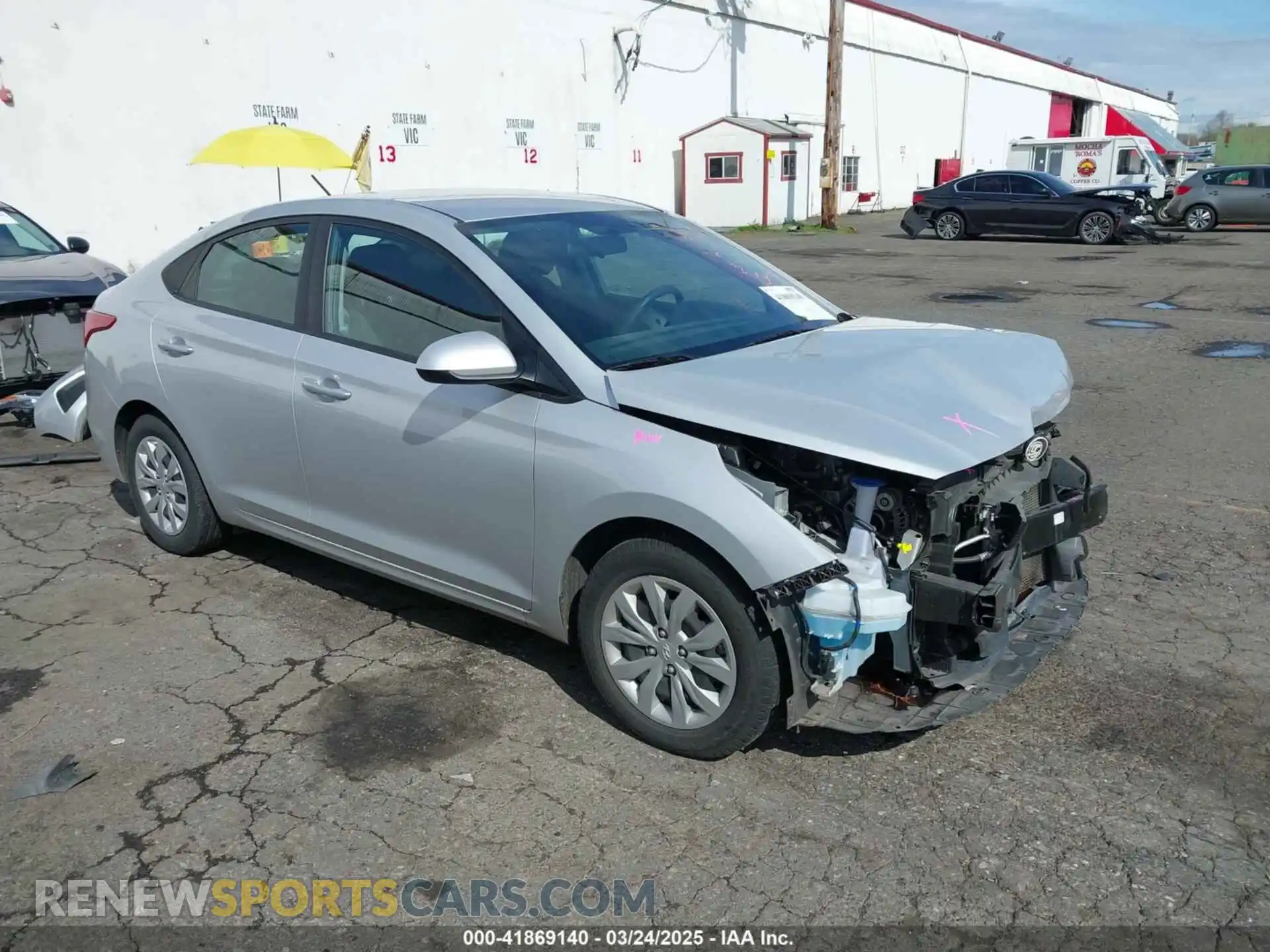 1 Фотография поврежденного автомобиля 3KPC24A68ME149058 HYUNDAI ACCENT 2021