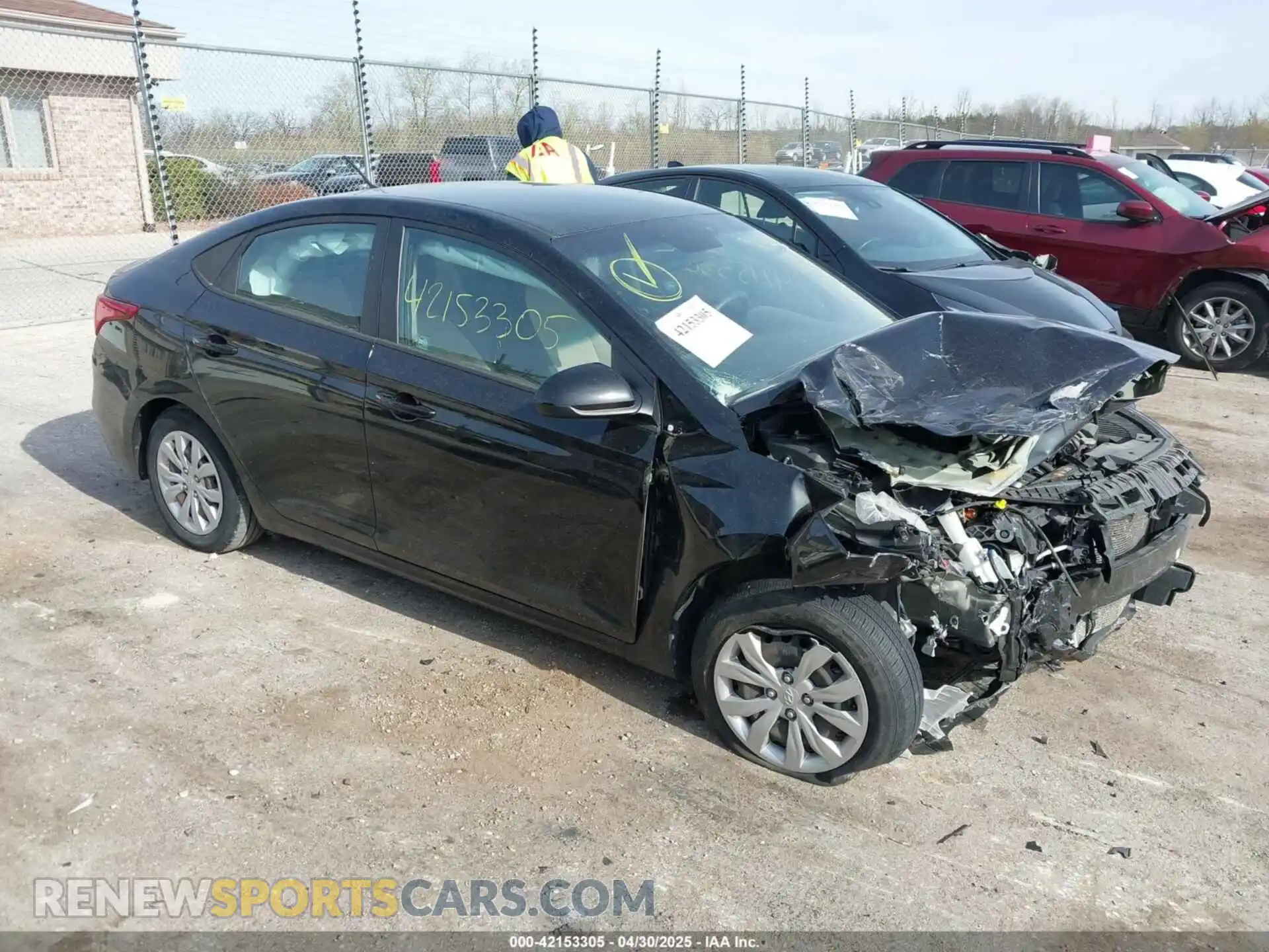 1 Фотография поврежденного автомобиля 3KPC24A69ME135802 HYUNDAI ACCENT 2021