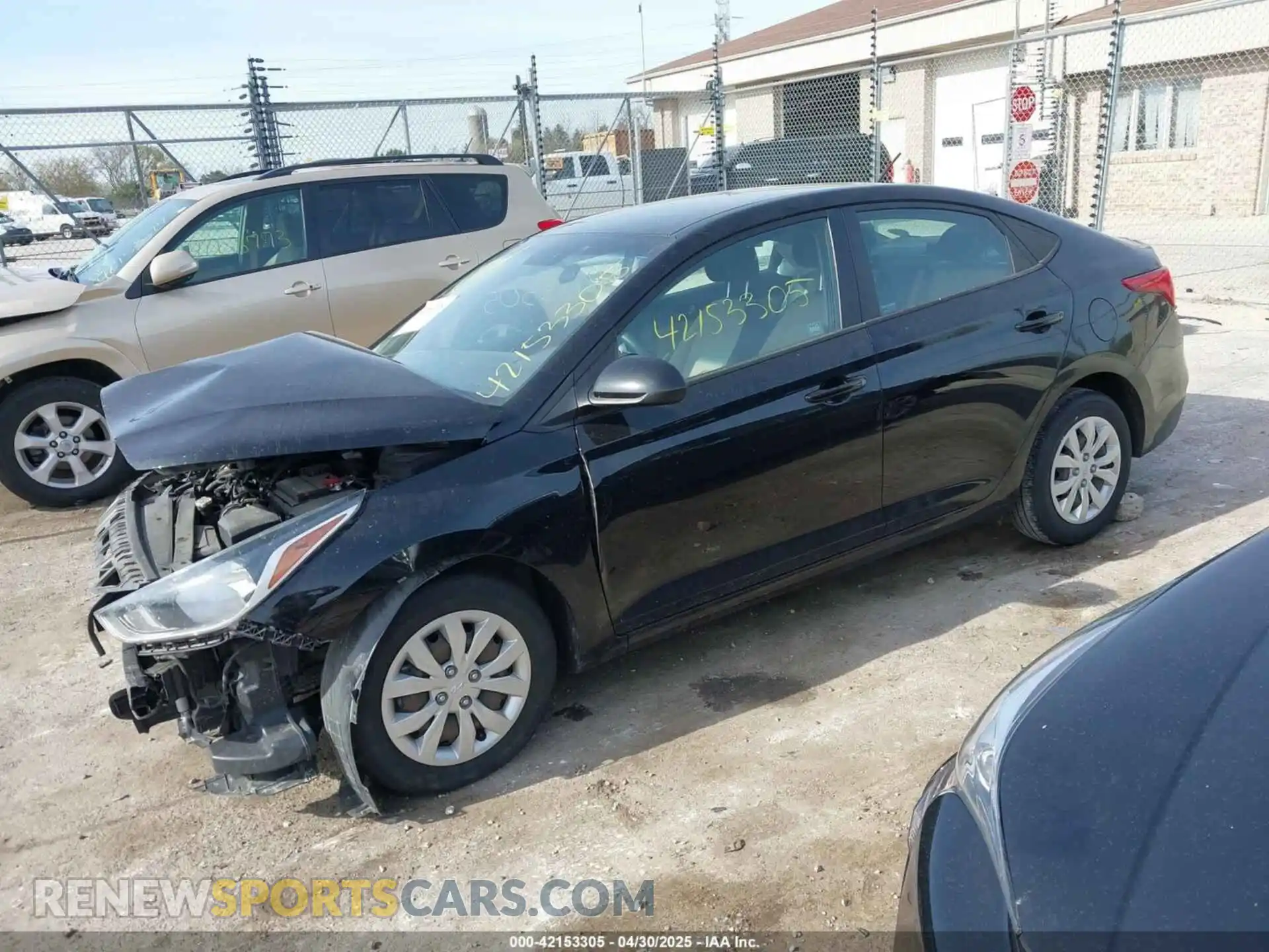 2 Фотография поврежденного автомобиля 3KPC24A69ME135802 HYUNDAI ACCENT 2021