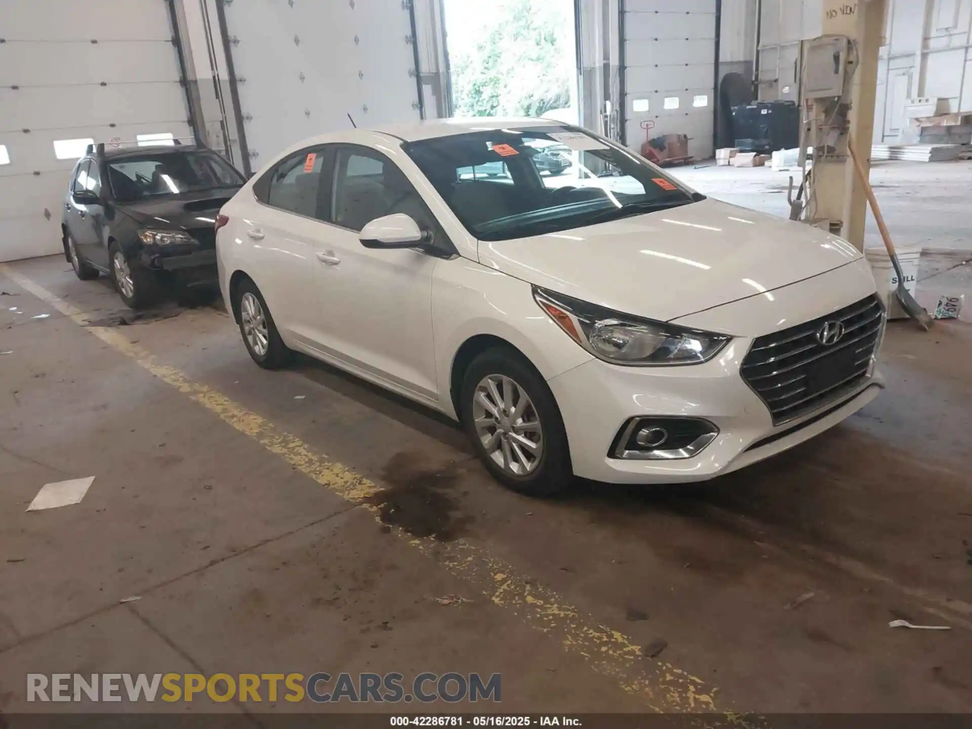 1 Photograph of a damaged car 3KPC24A6XME138028 HYUNDAI ACCENT 2021