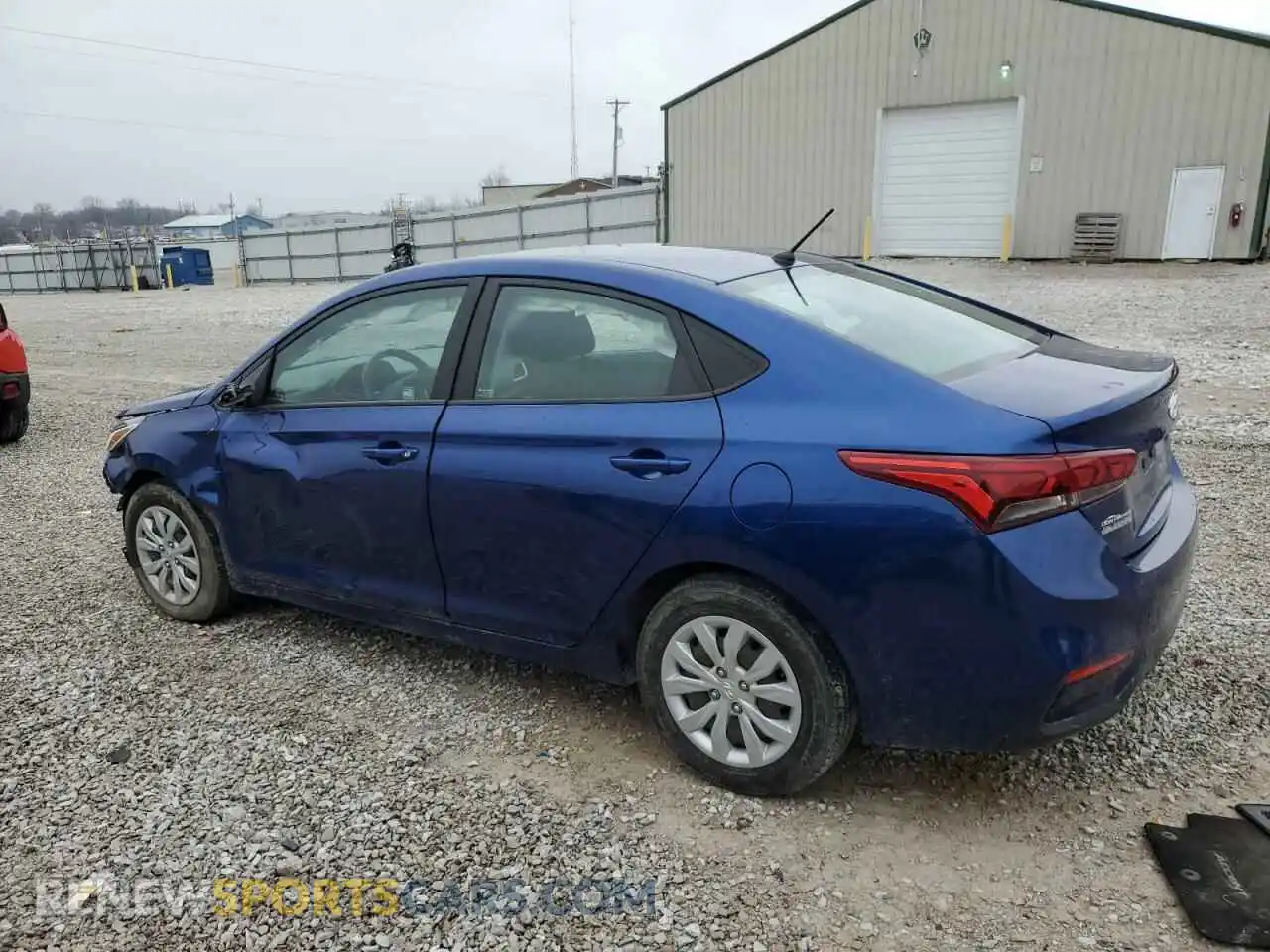 2 Photograph of a damaged car 3KPC24A6XME138675 HYUNDAI ACCENT 2021