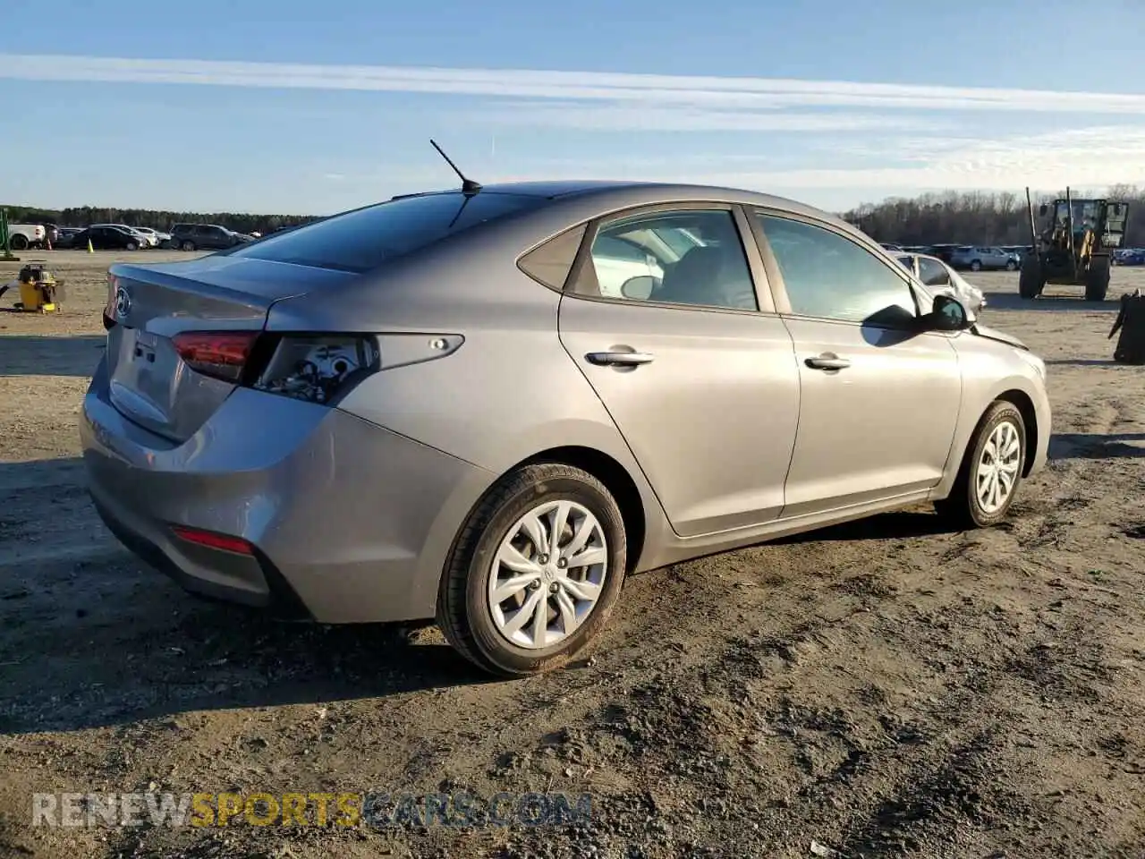 3 Photograph of a damaged car 3KPC24A6XME143326 HYUNDAI ACCENT 2021