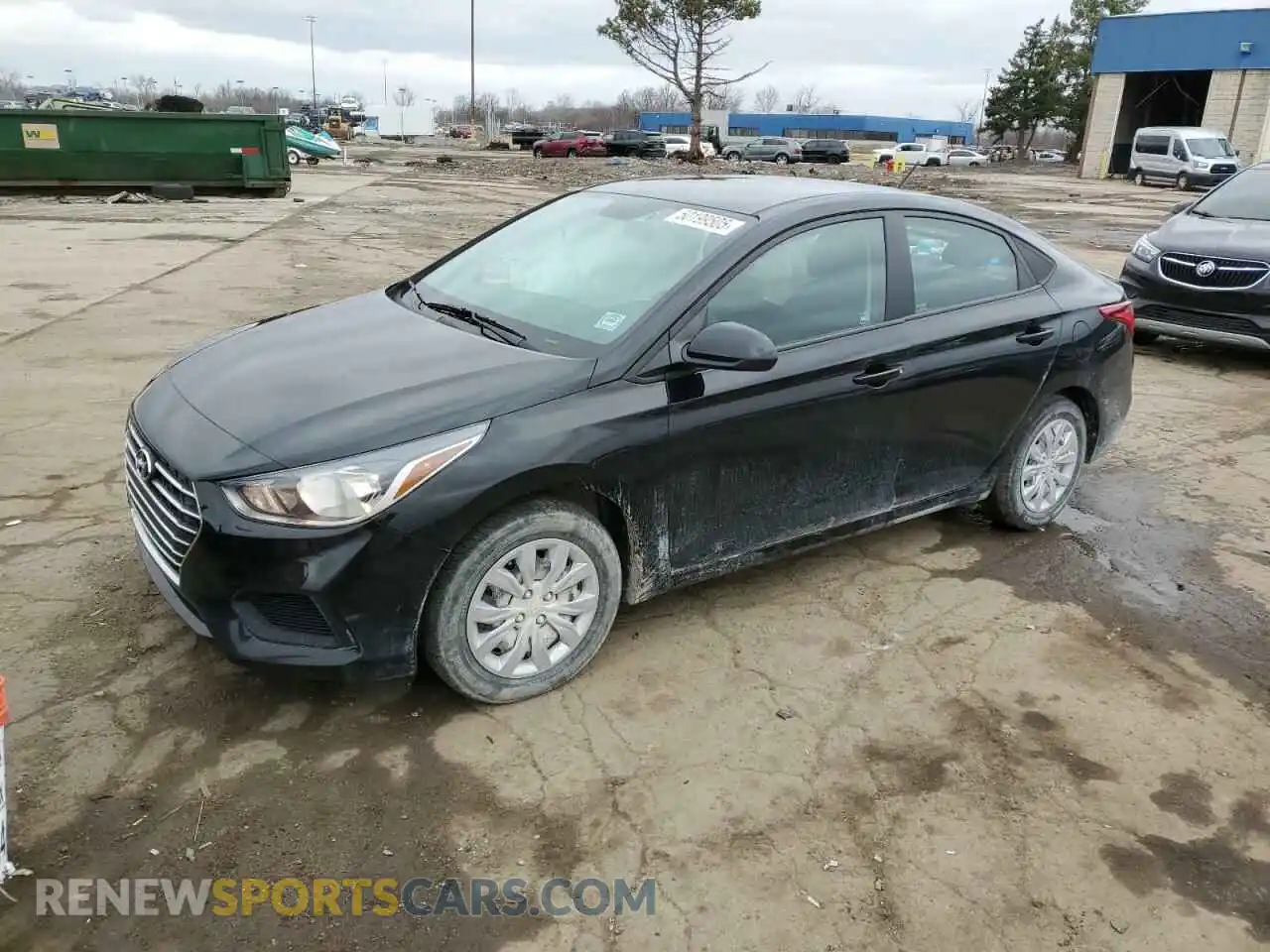 1 Фотография поврежденного автомобиля 3KPC24A6XME153001 HYUNDAI ACCENT 2021