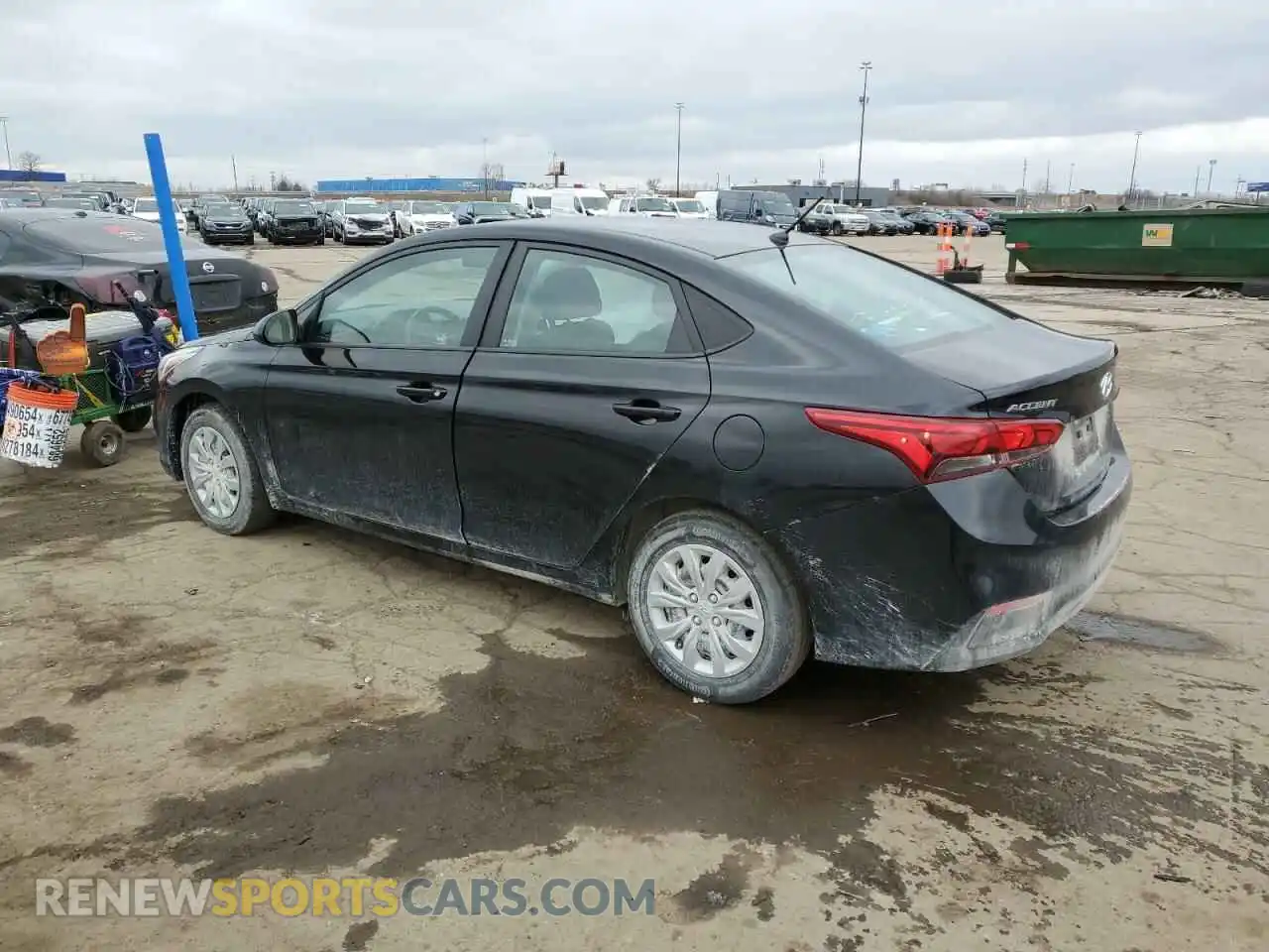 2 Фотография поврежденного автомобиля 3KPC24A6XME153001 HYUNDAI ACCENT 2021