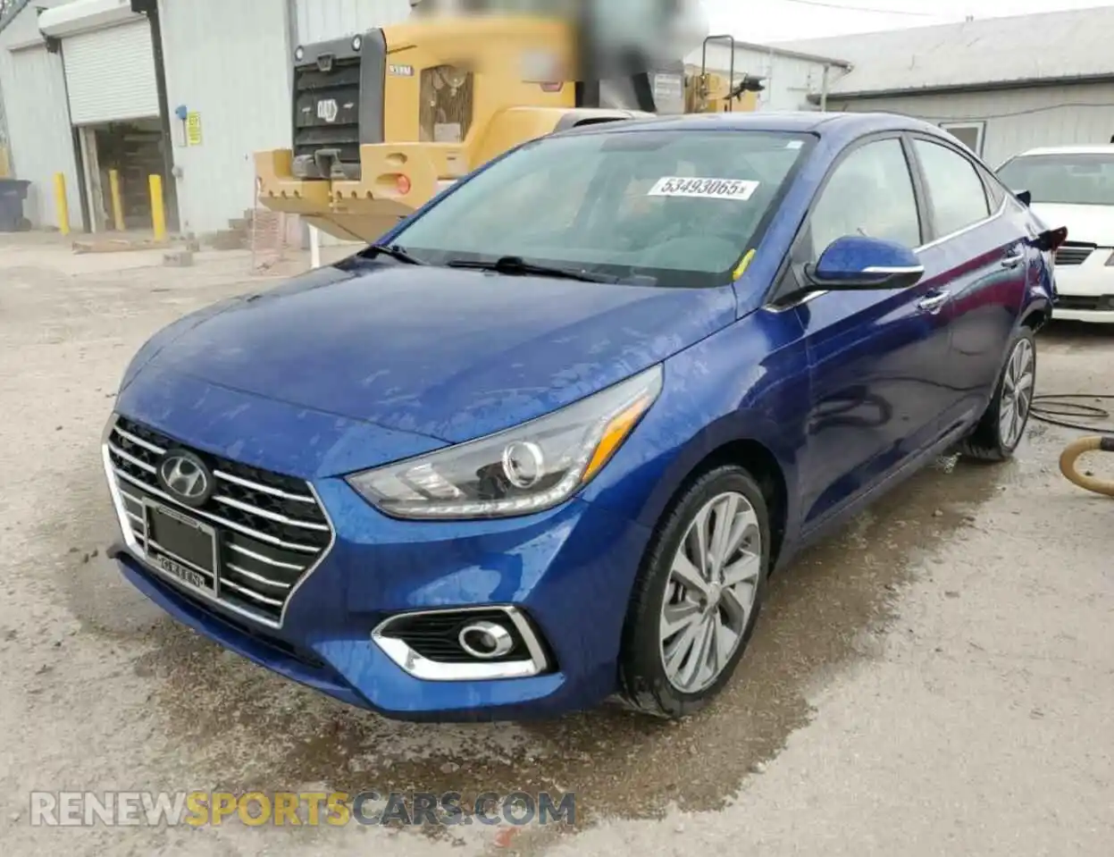 1 fotografías del automóvil dañado 3KPC34A6XME152699 HYUNDAI ACCENT 2021