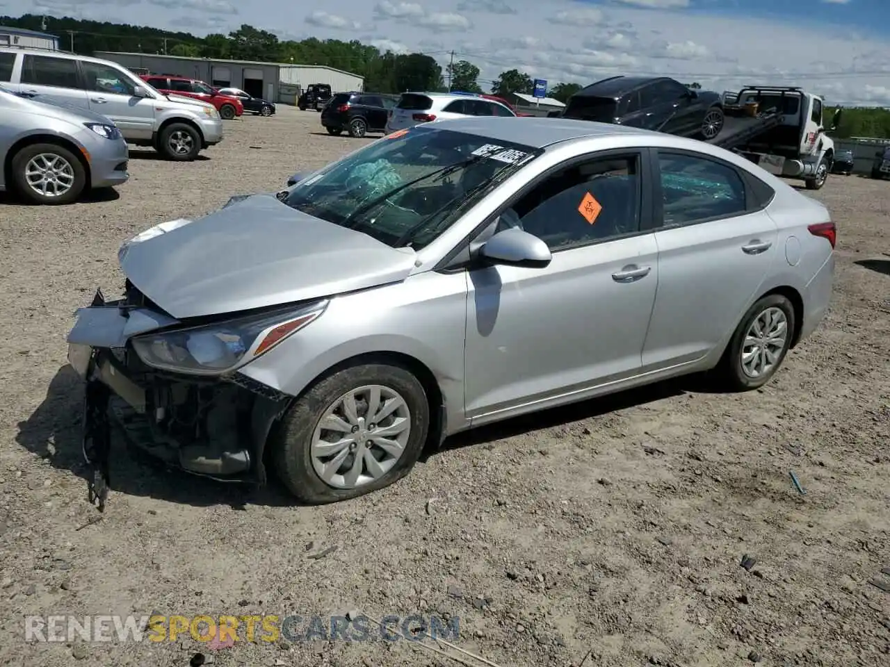 1 Фотография поврежденного автомобиля 3KPC24A66NE157337 HYUNDAI ACCENT 2022