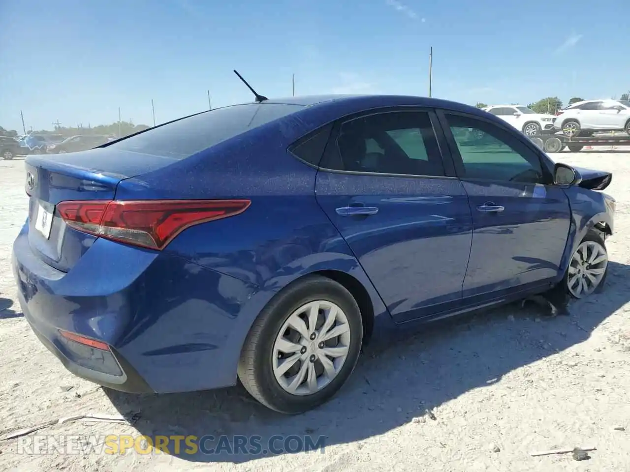 3 Photograph of a damaged car 3KPC24A68NE163916 HYUNDAI ACCENT 2022