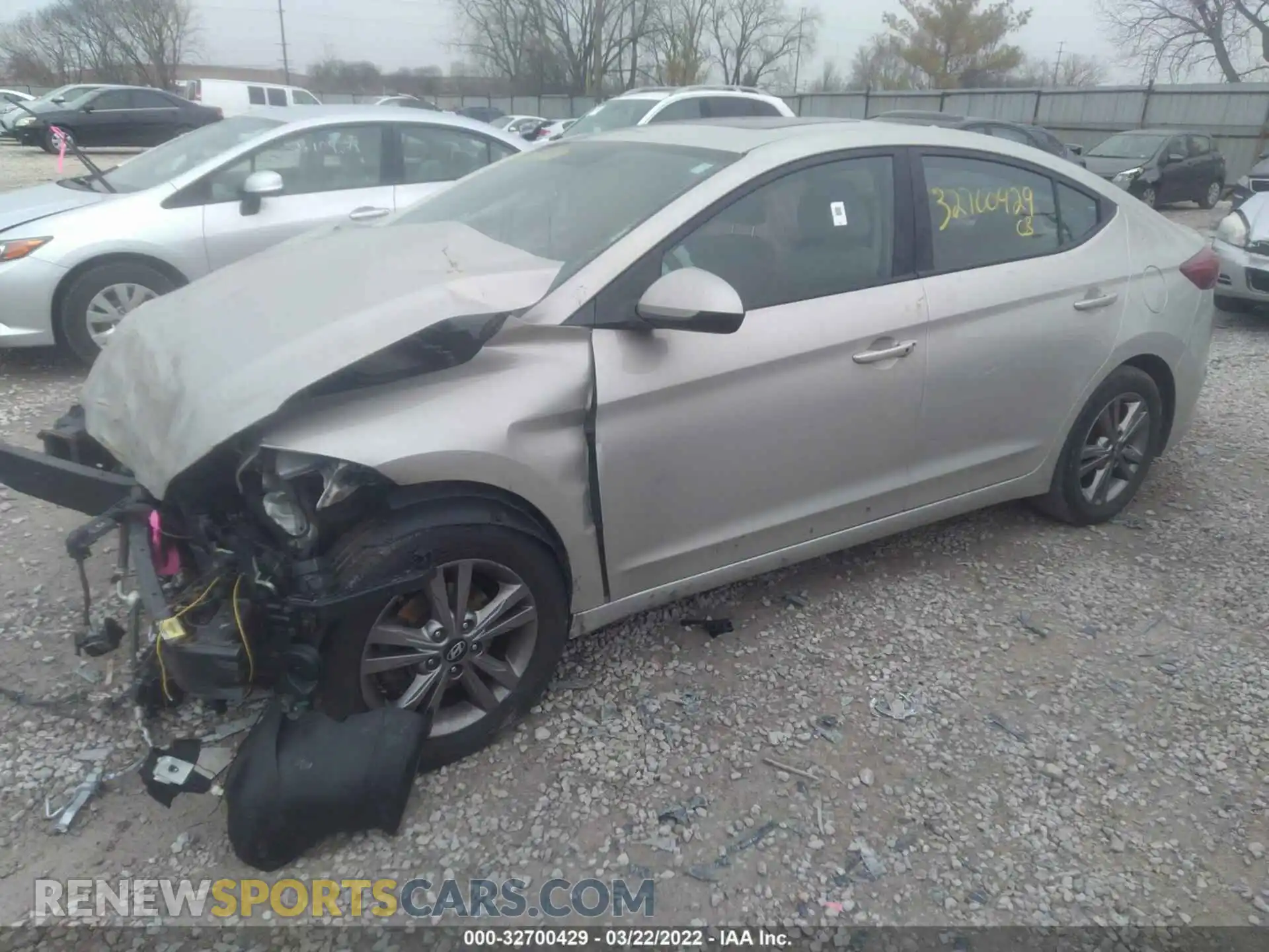 2 Фотография поврежденного автомобиля 5NPD84LF0HH151016 HYUNDAI ELANTRA 2017