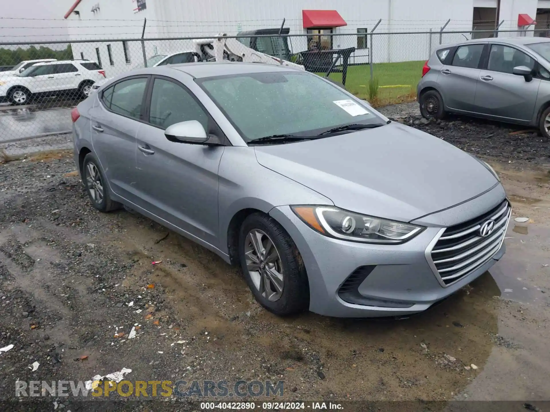 1 Photograph of a damaged car 5NPD84LF8HH008248 HYUNDAI ELANTRA 2017