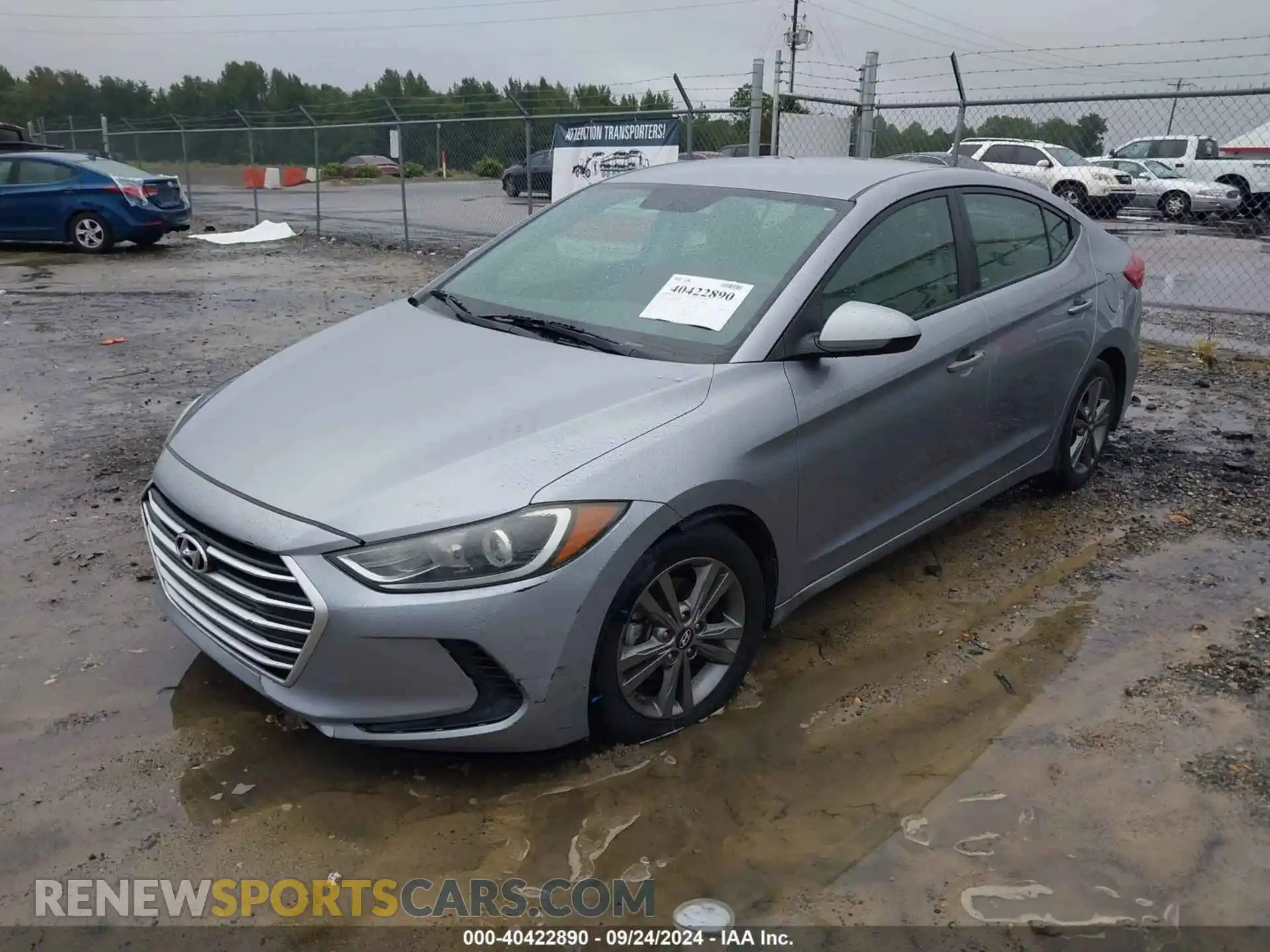 2 Photograph of a damaged car 5NPD84LF8HH008248 HYUNDAI ELANTRA 2017