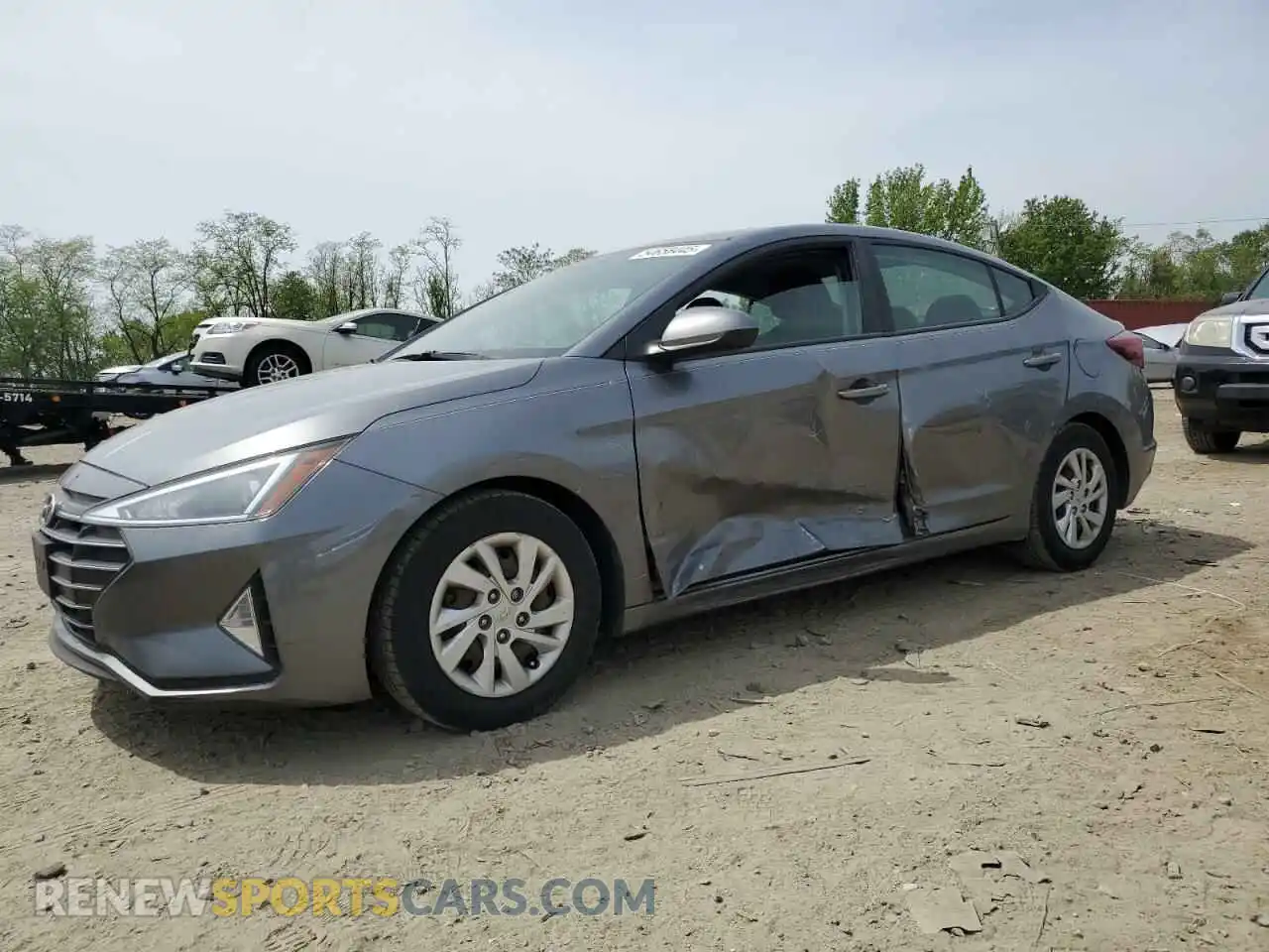 1 Фотография поврежденного автомобиля 5NPD74LF1KH447270 HYUNDAI ELANTRA 2019