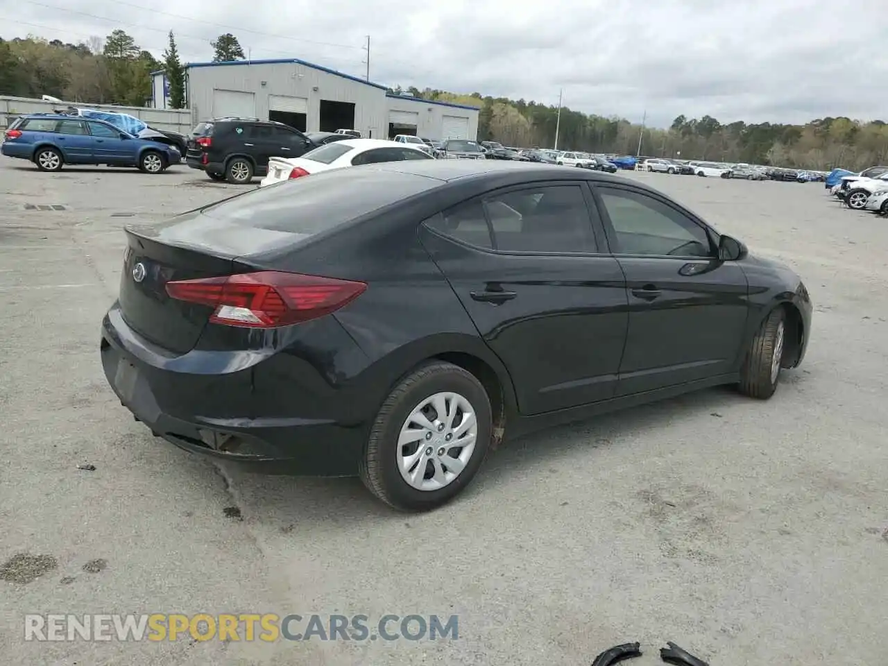 3 Photograph of a damaged car 5NPD74LF2KH486207 HYUNDAI ELANTRA 2019