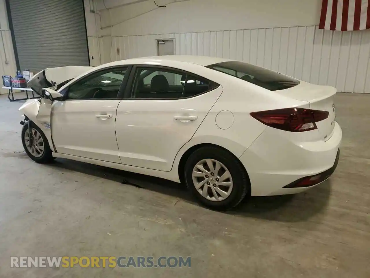 2 Photograph of a damaged car 5NPD74LF2KH497725 HYUNDAI ELANTRA 2019