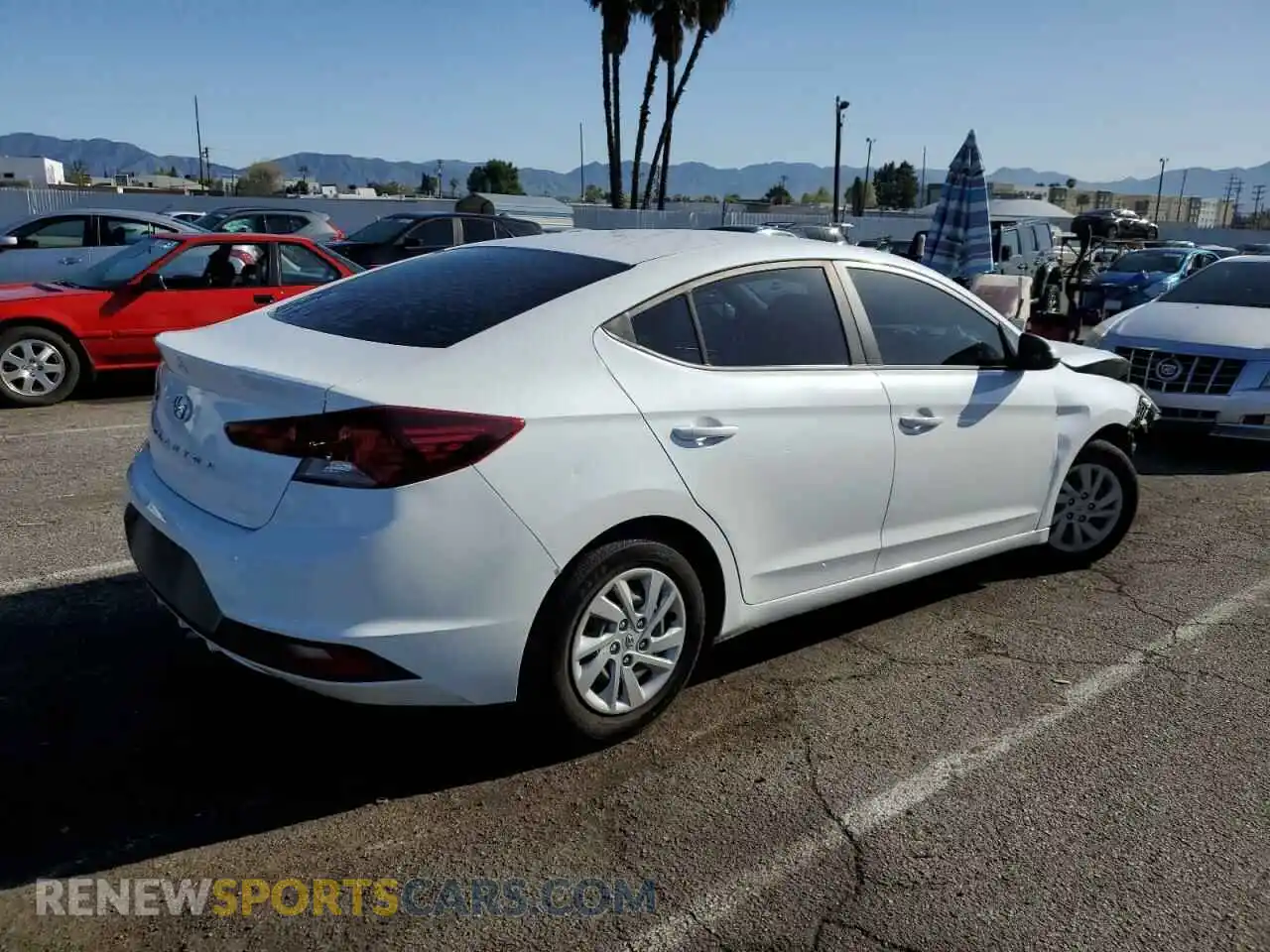 3 Photograph of a damaged car 5NPD74LF8KH450716 HYUNDAI ELANTRA 2019