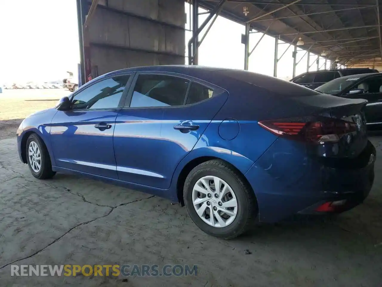 2 Photograph of a damaged car 5NPD74LF8KH490505 HYUNDAI ELANTRA 2019