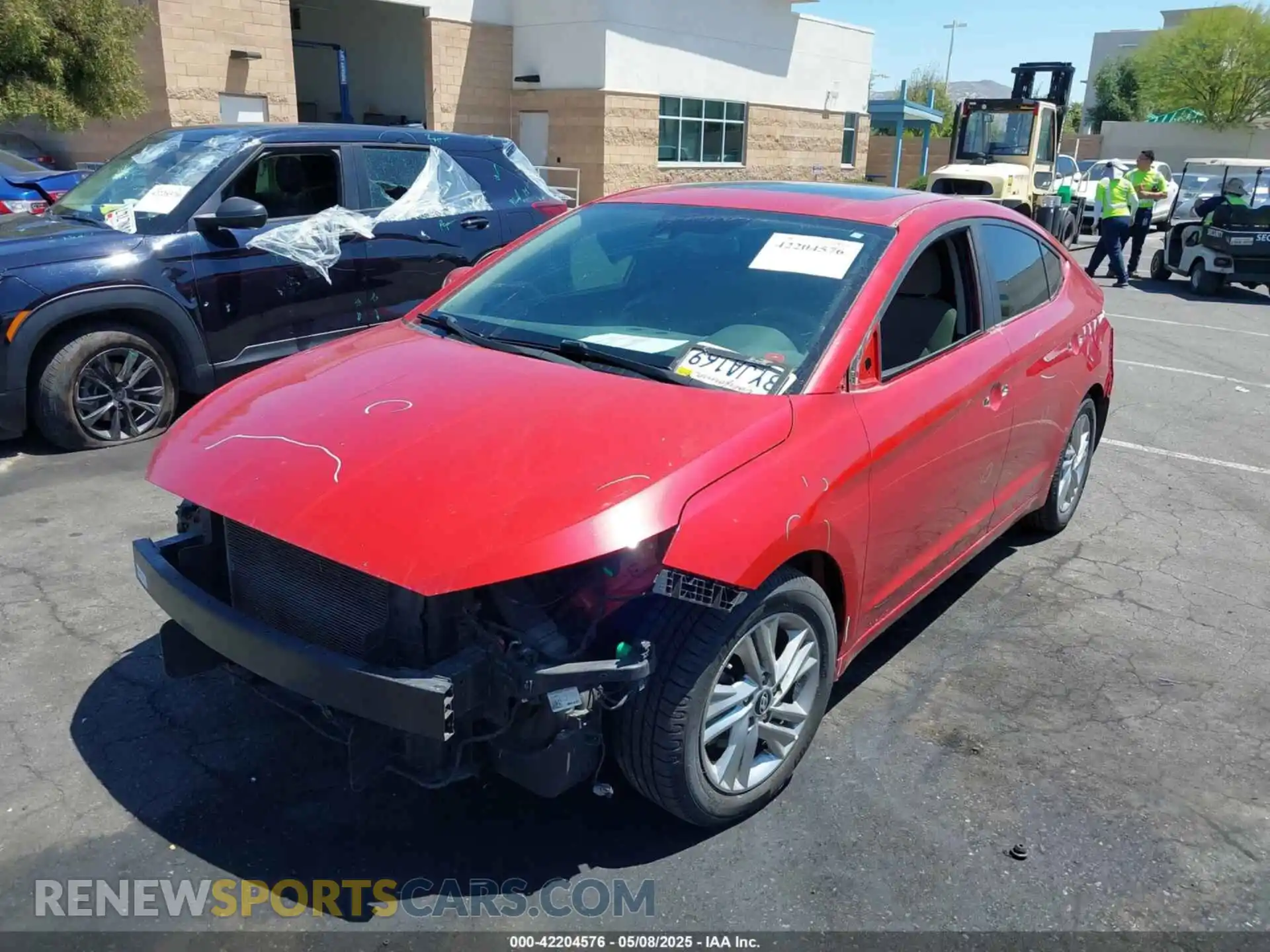 2 Фотография поврежденного автомобиля 5NPD84LF0KH455907 HYUNDAI ELANTRA 2019