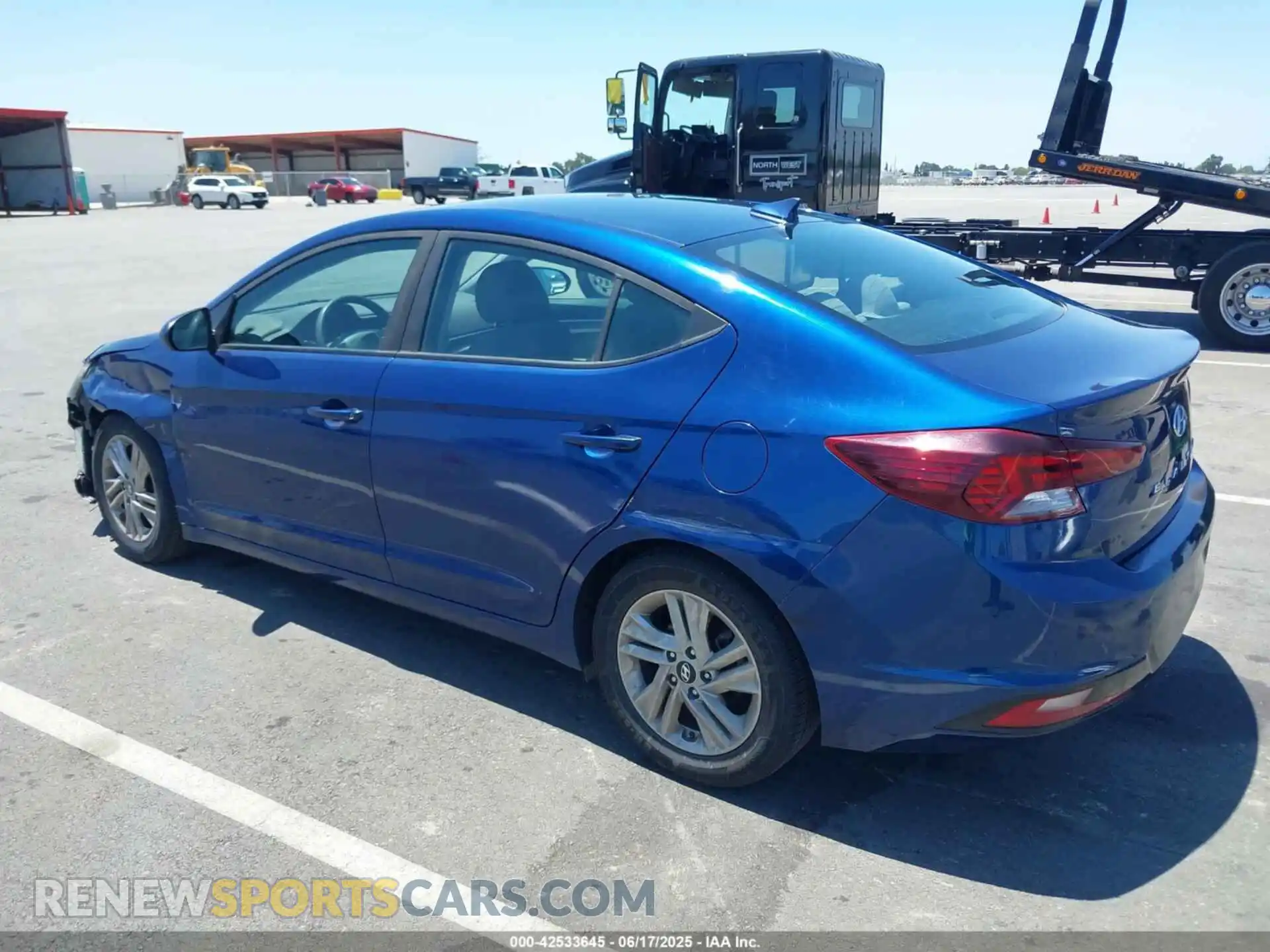 3 fotografías del automóvil dañado 5NPD84LF1KH433978 HYUNDAI ELANTRA 2019