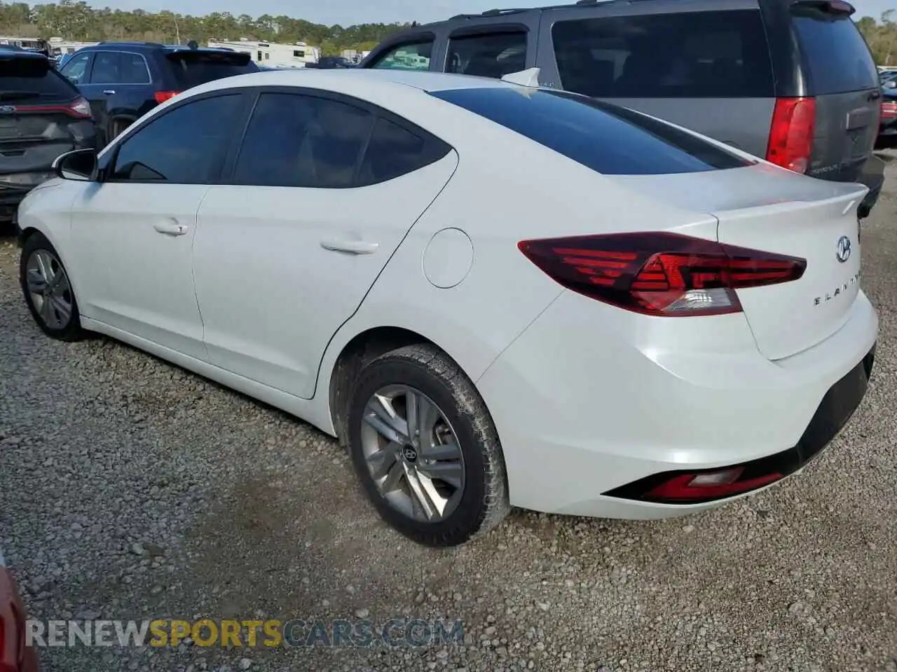 2 Photograph of a damaged car 5NPD84LF1KH439960 HYUNDAI ELANTRA 2019