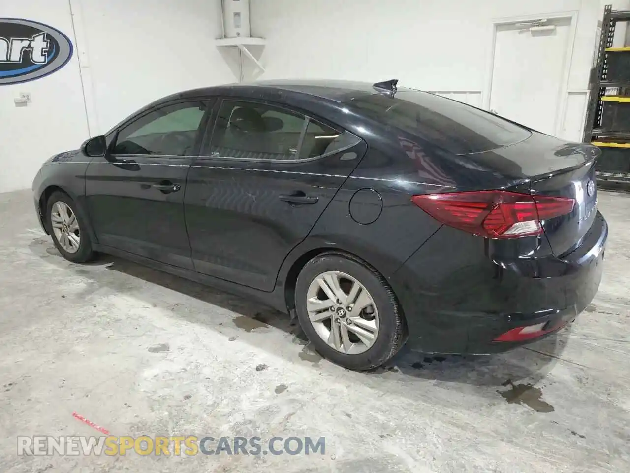 2 Photograph of a damaged car 5NPD84LF2KH451423 HYUNDAI ELANTRA 2019