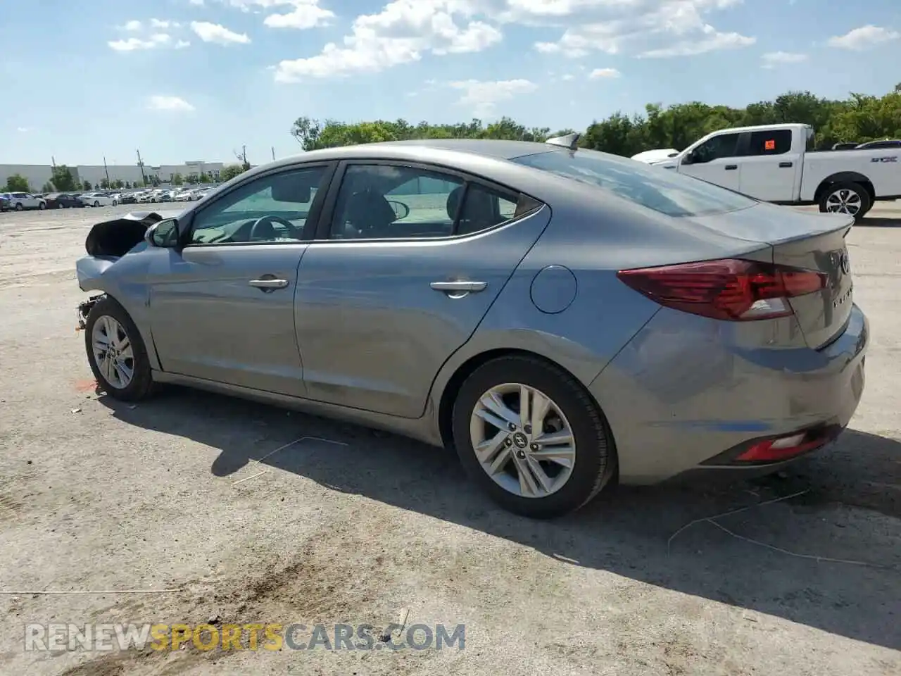 2 fotografías del automóvil dañado 5NPD84LF2KH453561 HYUNDAI ELANTRA 2019