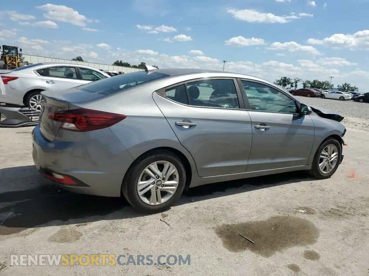 3 fotografías del automóvil dañado 5NPD84LF2KH453561 HYUNDAI ELANTRA 2019