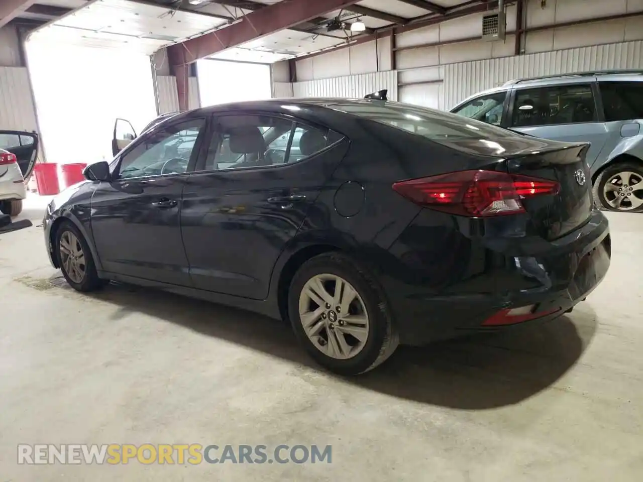 2 Photograph of a damaged car 5NPD84LF2KH471476 HYUNDAI ELANTRA 2019