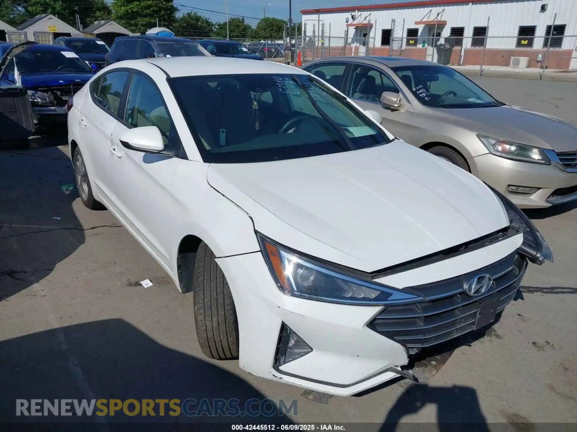 1 fotografías del automóvil dañado 5NPD84LF2KH478783 HYUNDAI ELANTRA 2019