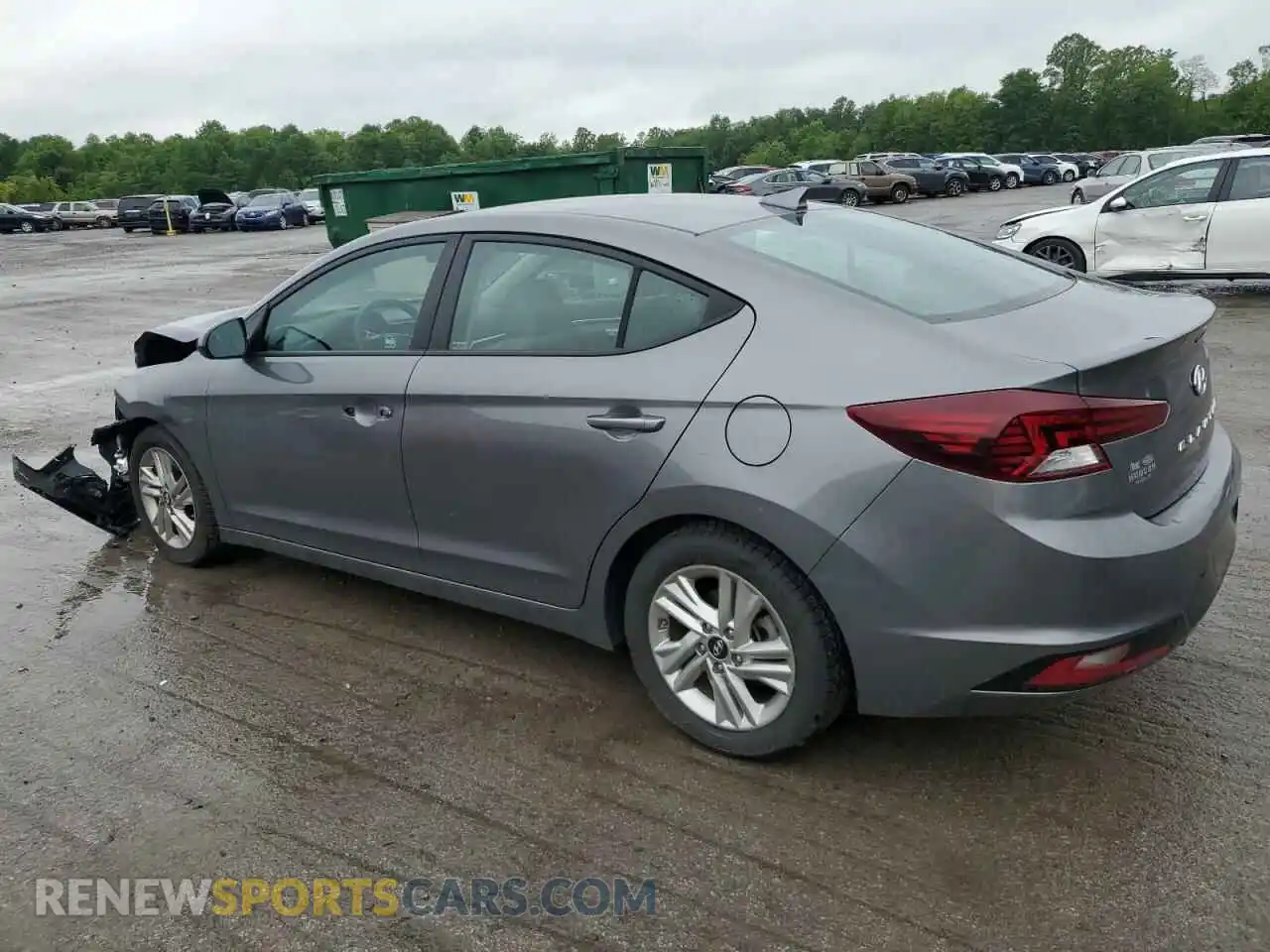 2 Photograph of a damaged car 5NPD84LF2KH485068 HYUNDAI ELANTRA 2019