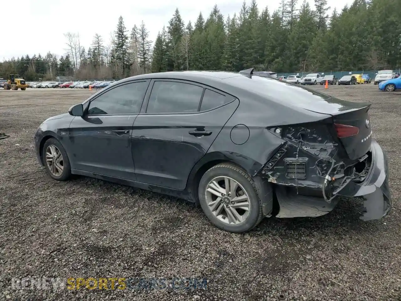 2 Photograph of a damaged car 5NPD84LF3KH439233 HYUNDAI ELANTRA 2019