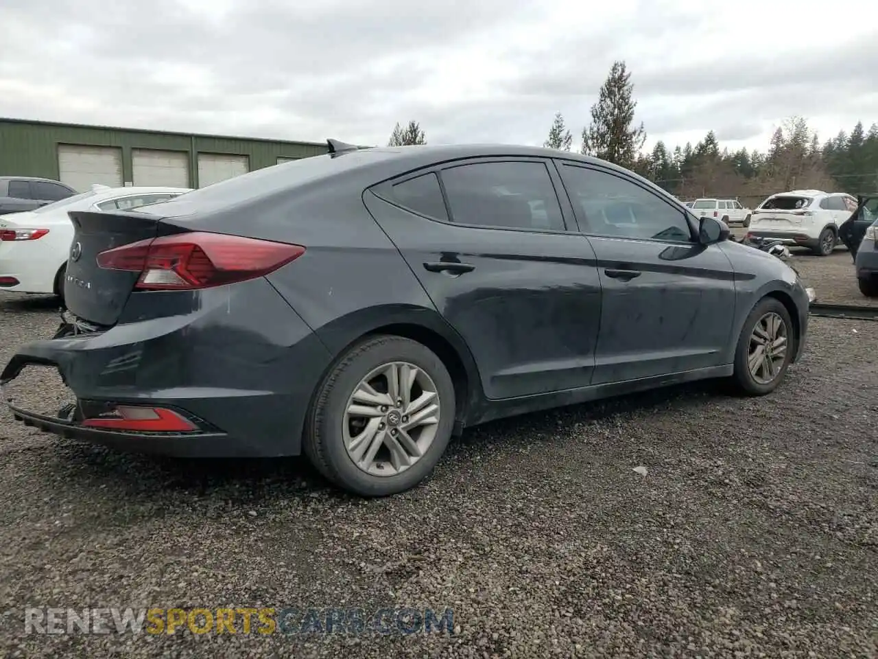 3 Photograph of a damaged car 5NPD84LF3KH439233 HYUNDAI ELANTRA 2019