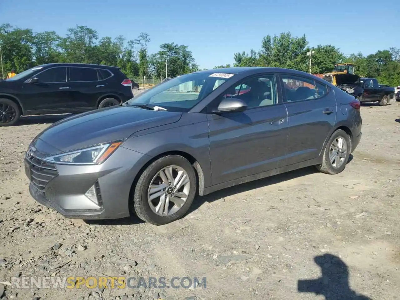 1 Photograph of a damaged car 5NPD84LF3KH488657 HYUNDAI ELANTRA 2019