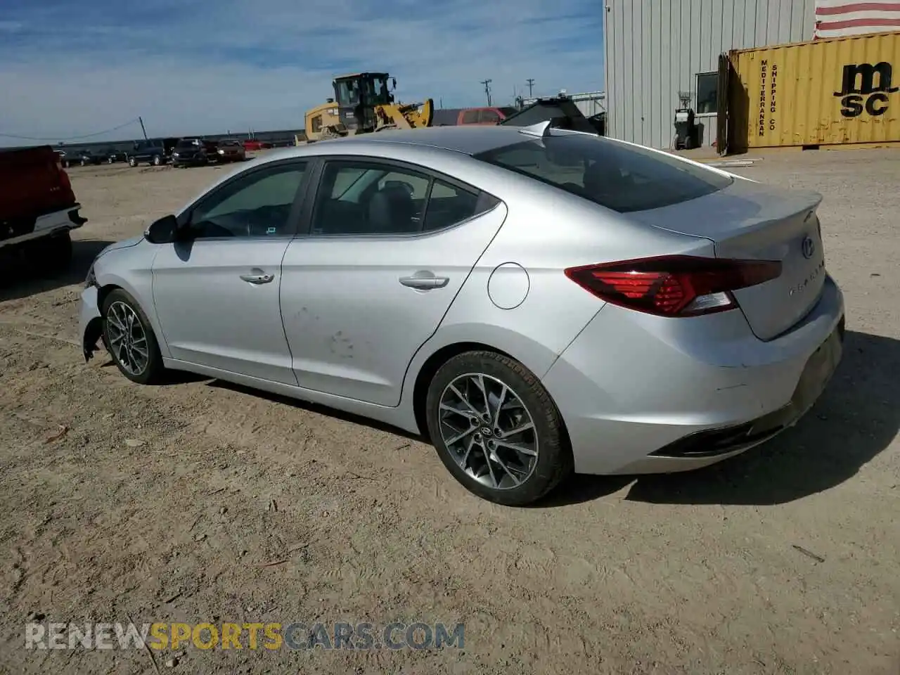 2 Photograph of a damaged car 5NPD84LF4KH463699 HYUNDAI ELANTRA 2019