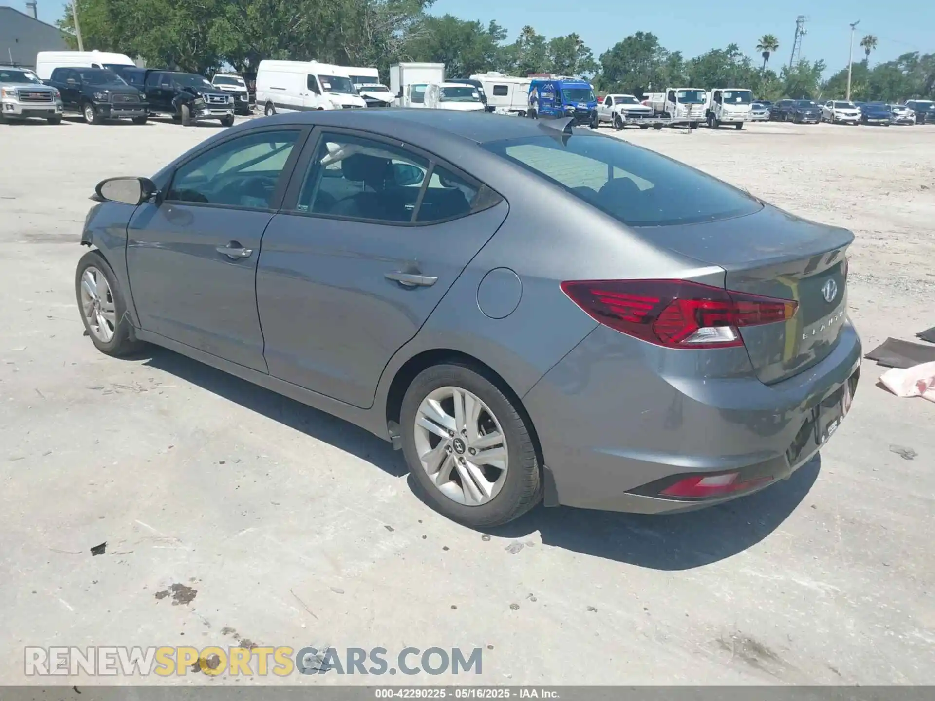 3 Photograph of a damaged car 5NPD84LF4KH476002 HYUNDAI ELANTRA 2019