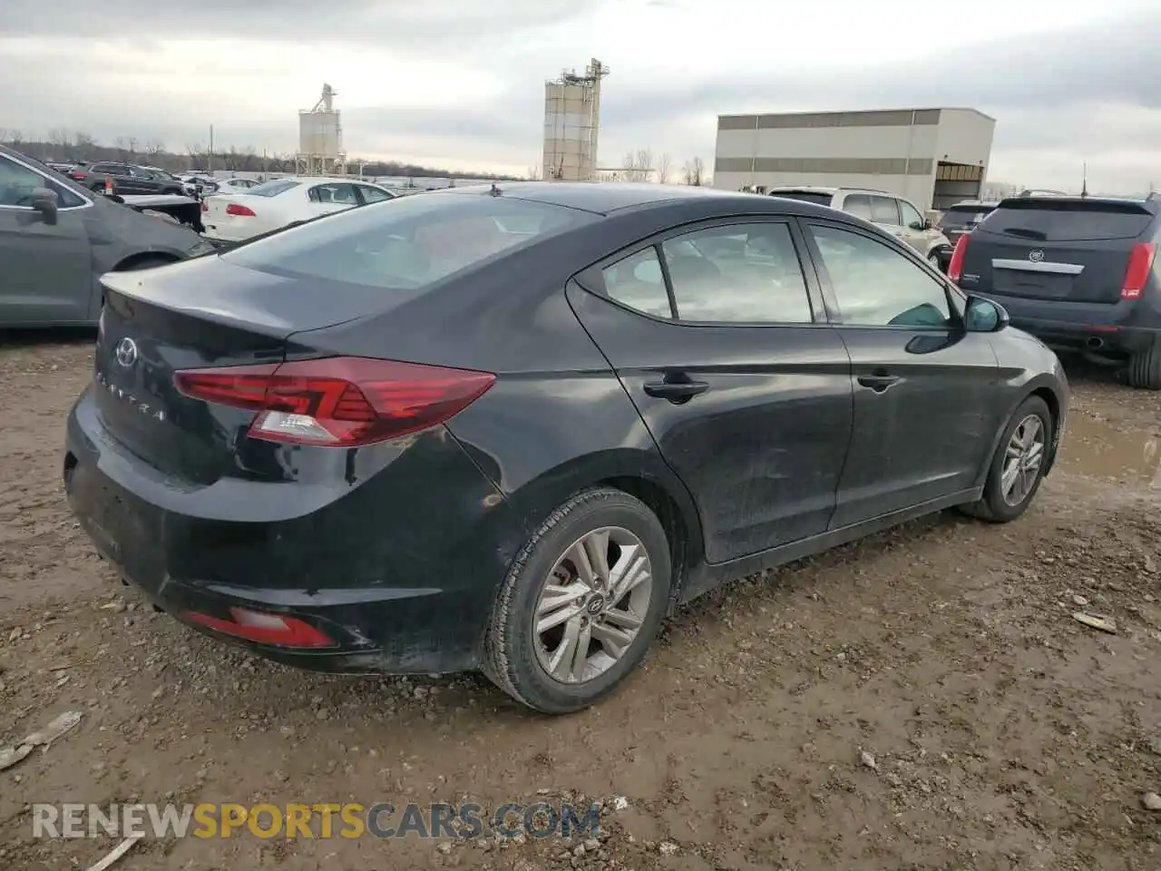 3 Photograph of a damaged car 5NPD84LF4KH480583 HYUNDAI ELANTRA 2019