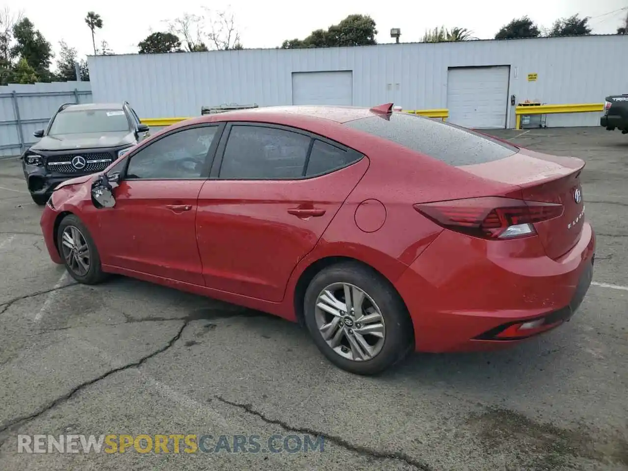 2 Photograph of a damaged car 5NPD84LF6KH421406 HYUNDAI ELANTRA 2019