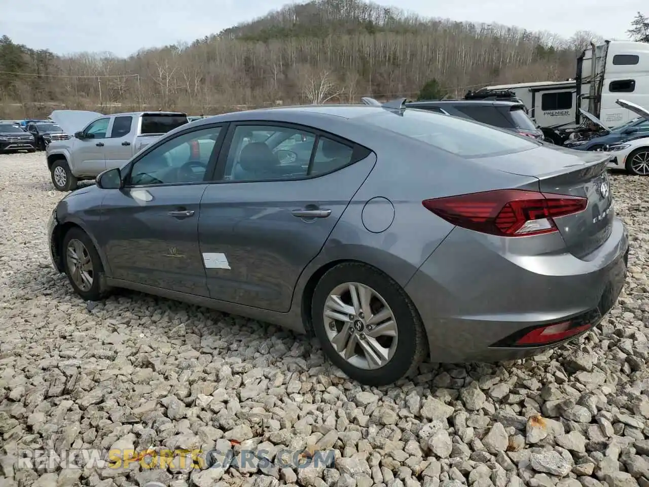 2 Photograph of a damaged car 5NPD84LF6KH430767 HYUNDAI ELANTRA 2019