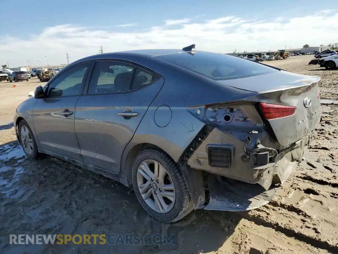 2 Photograph of a damaged car 5NPD84LF7KH439168 HYUNDAI ELANTRA 2019