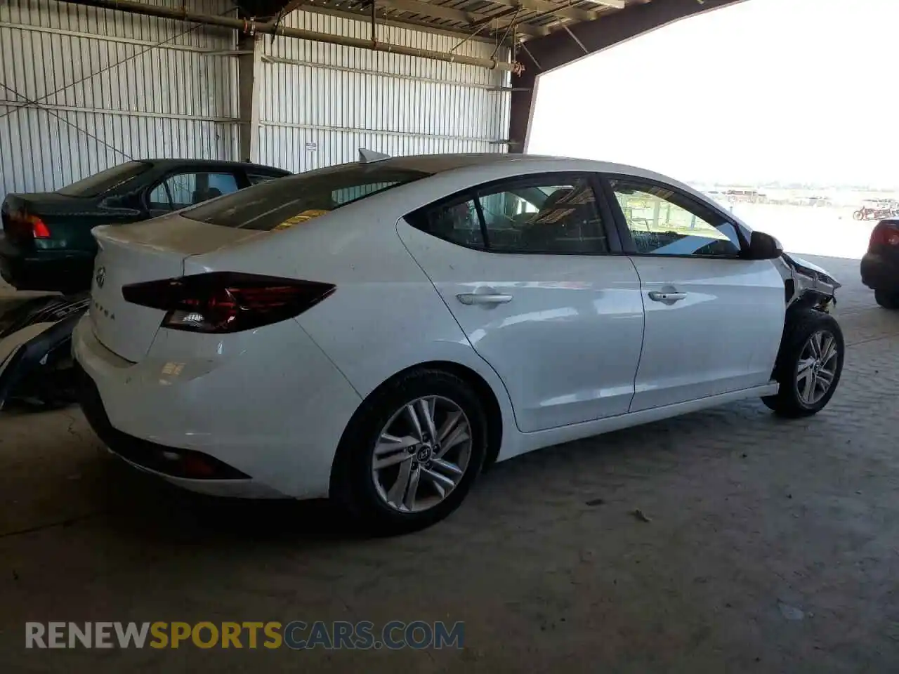 3 Photograph of a damaged car 5NPD84LF7KH476317 HYUNDAI ELANTRA 2019