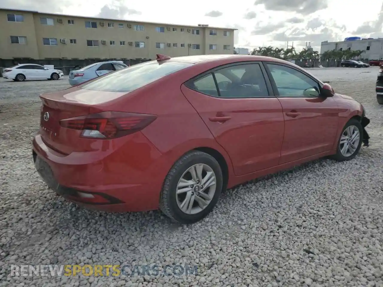 3 Photograph of a damaged car 5NPD84LF8KH403246 HYUNDAI ELANTRA 2019