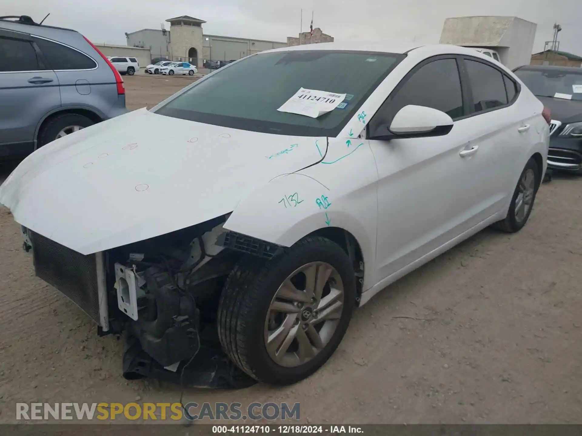 2 Фотография поврежденного автомобиля 5NPD84LF8KH430205 HYUNDAI ELANTRA 2019